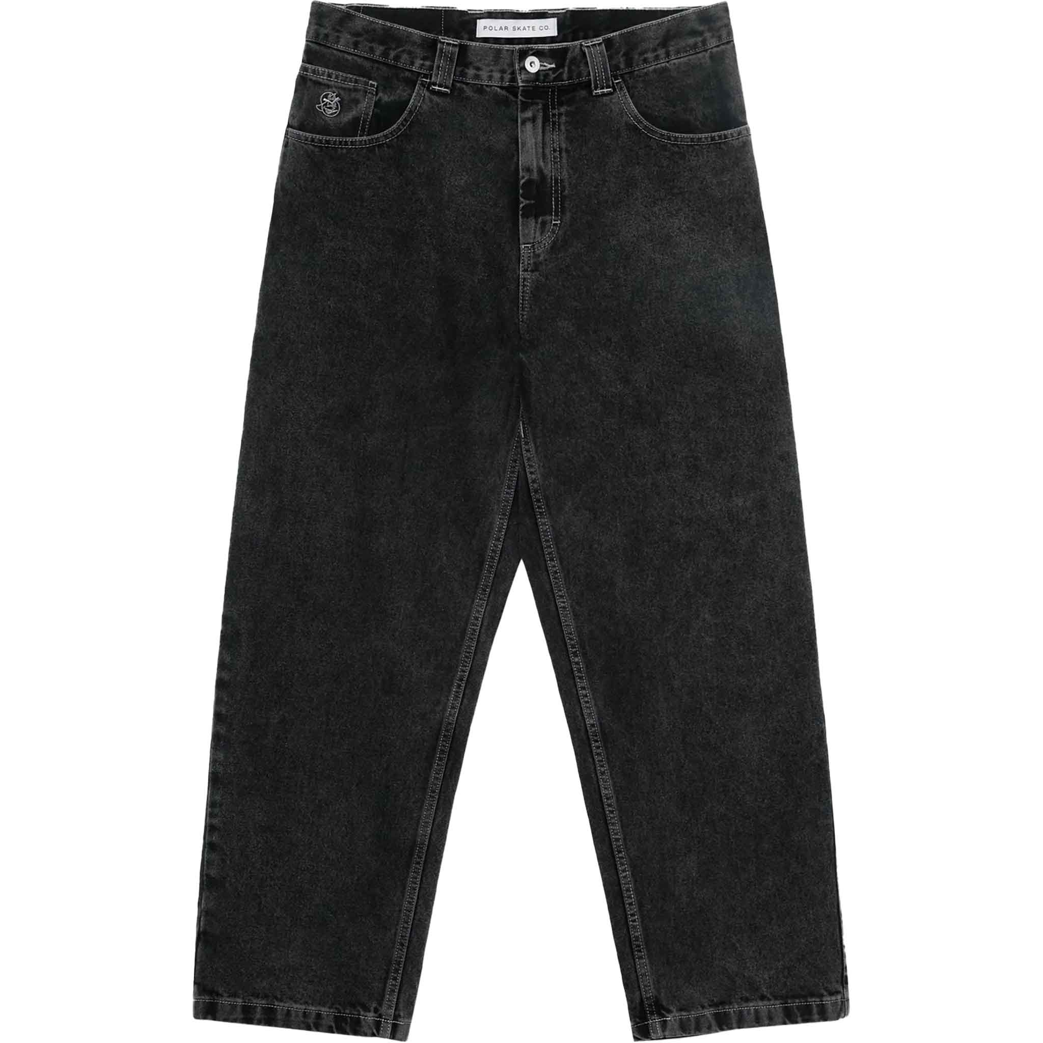 Polar 93! Denim Silver Black Pants