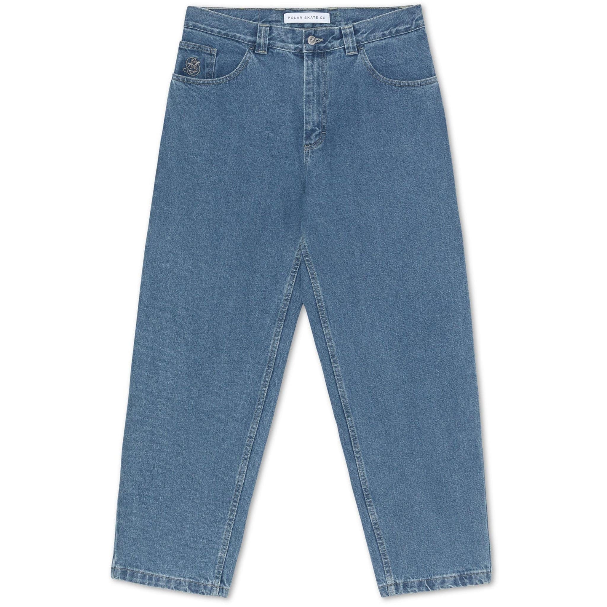 Polar 93! Pants Mid Blue Pants