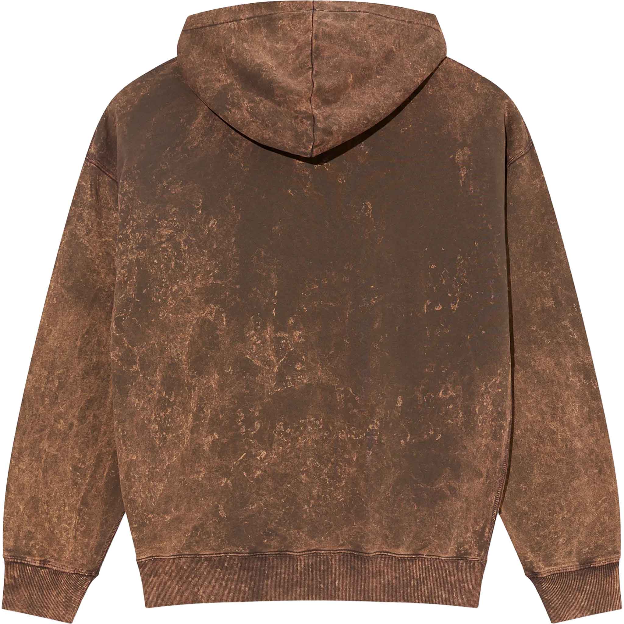 Polar Acid Frank Hoodie Surf Logo Brown Sweatshirts