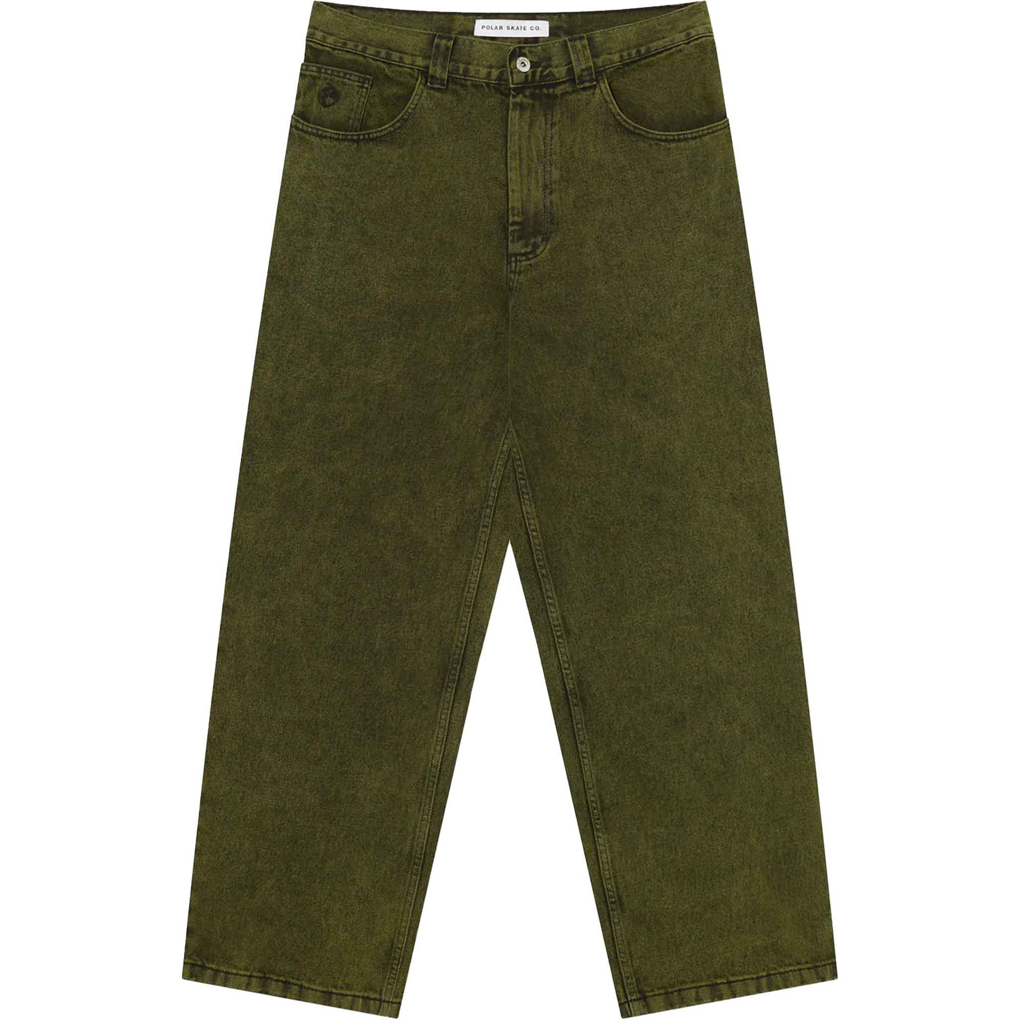 Polar Big Boy Pants Green Black Pants
