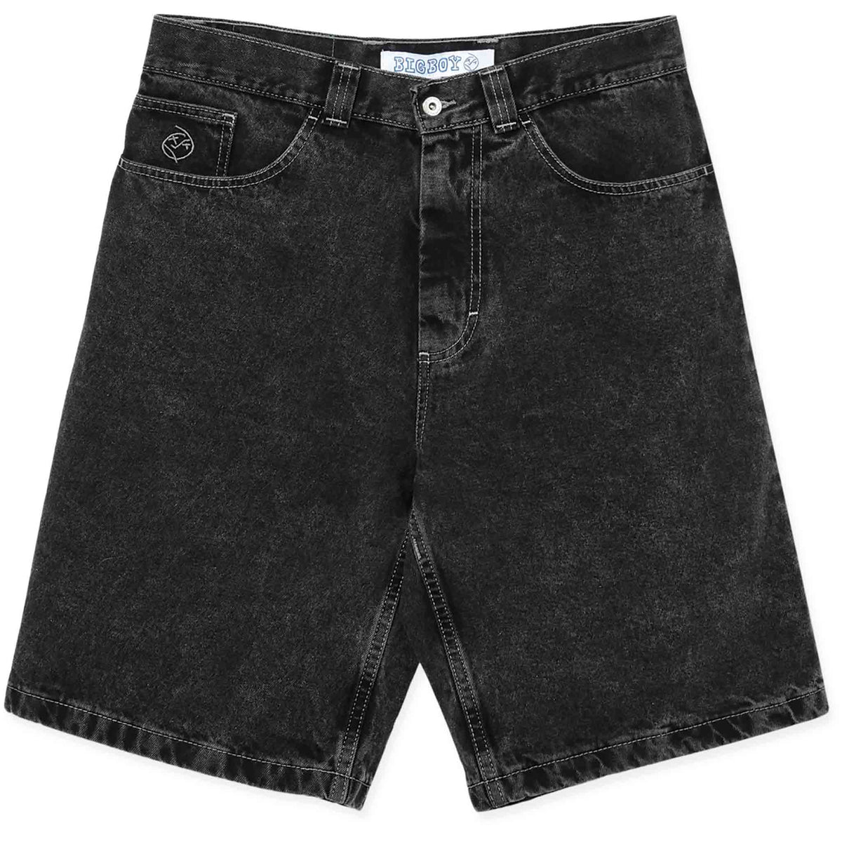 Polar Big Boy Shorts Silver Black S24 – Sanction Skate And Snow