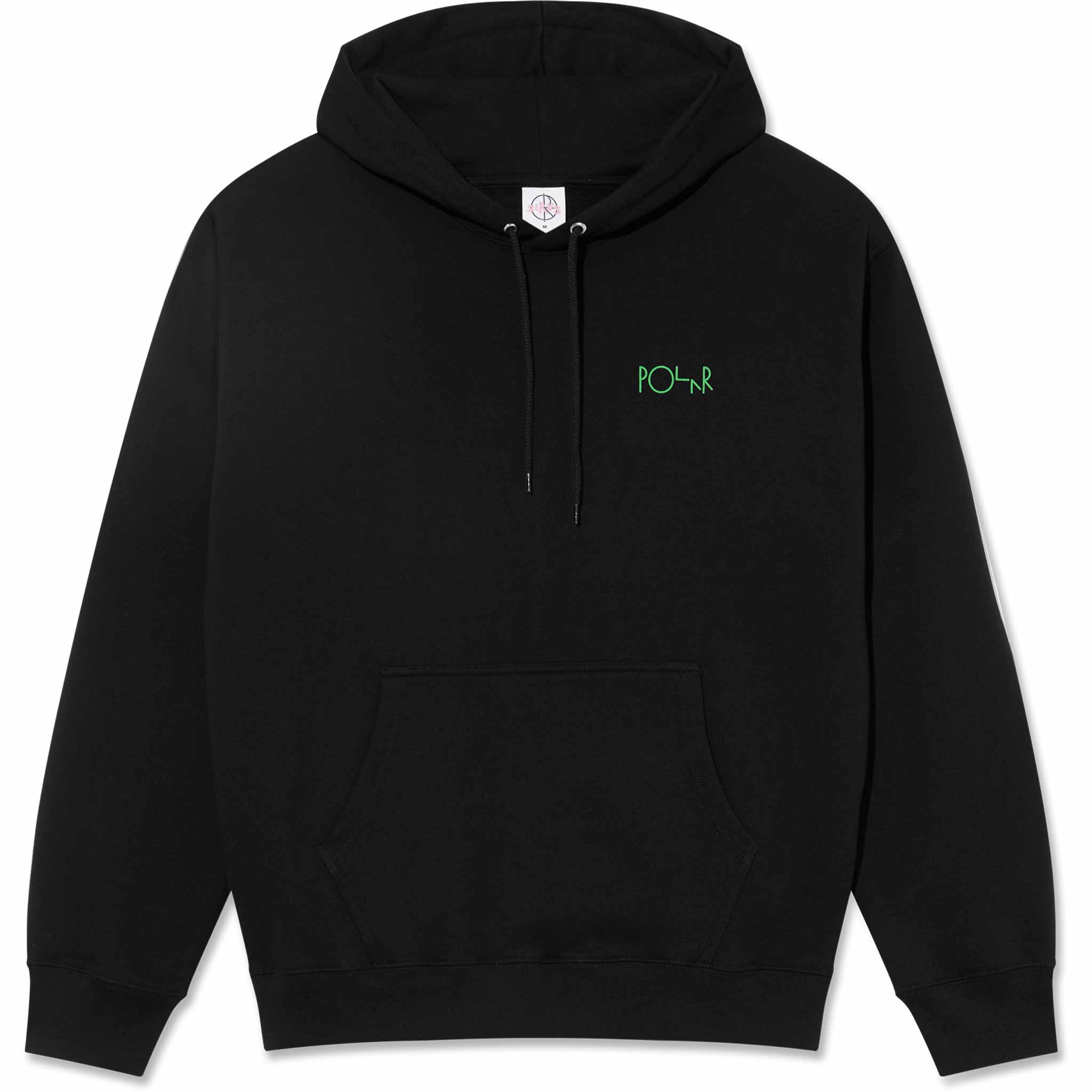 Polar Dave Hoodie Fill Logo Ourselves Collage Black Sweatshirts