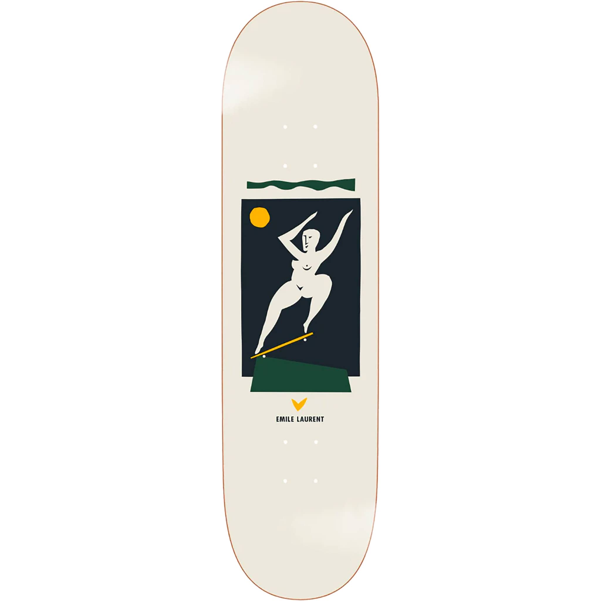 Polar Emile Laurent Crooks Skateboard Deck 8.375" Skateboard