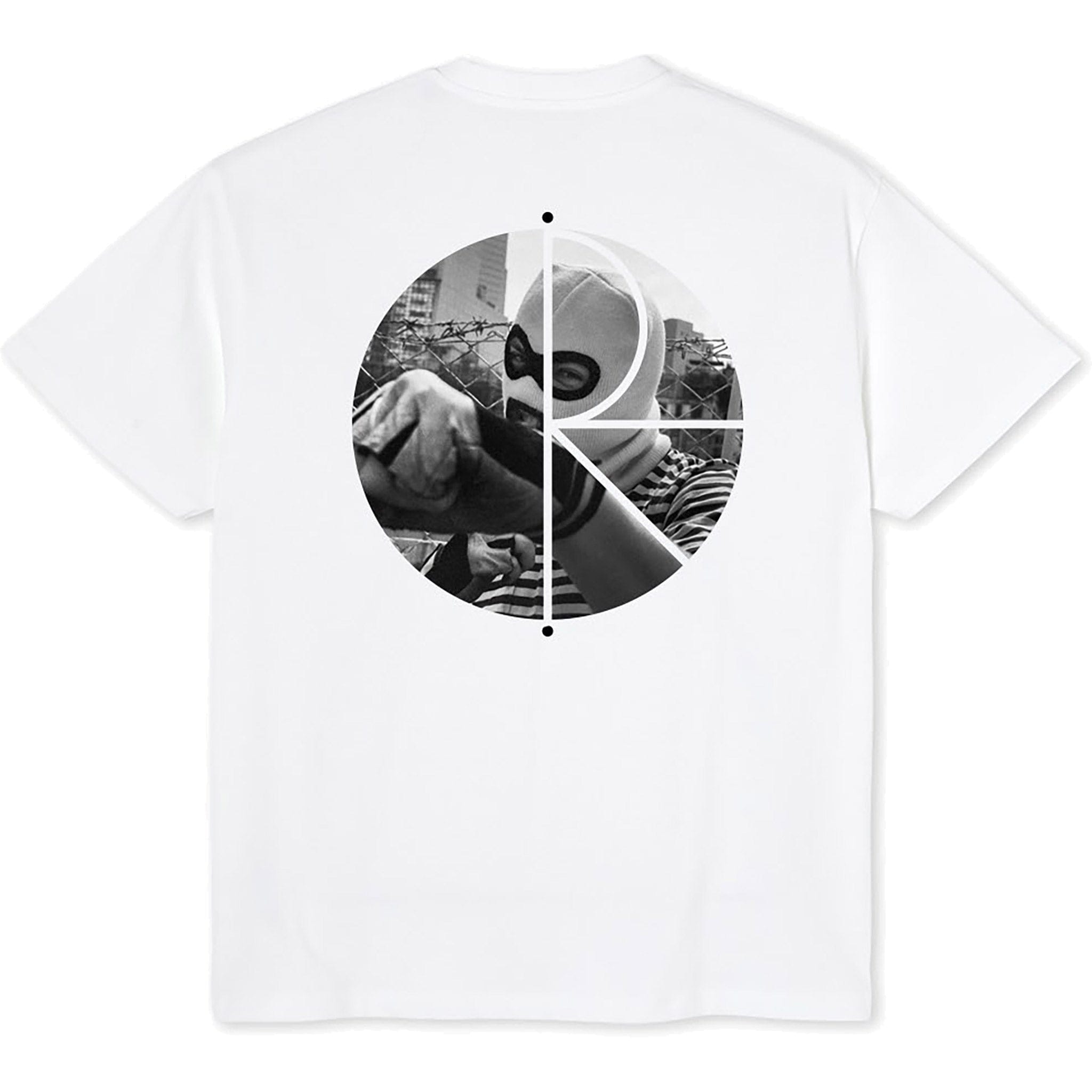 Polar Fill Logo Tee Klez White T Shirt