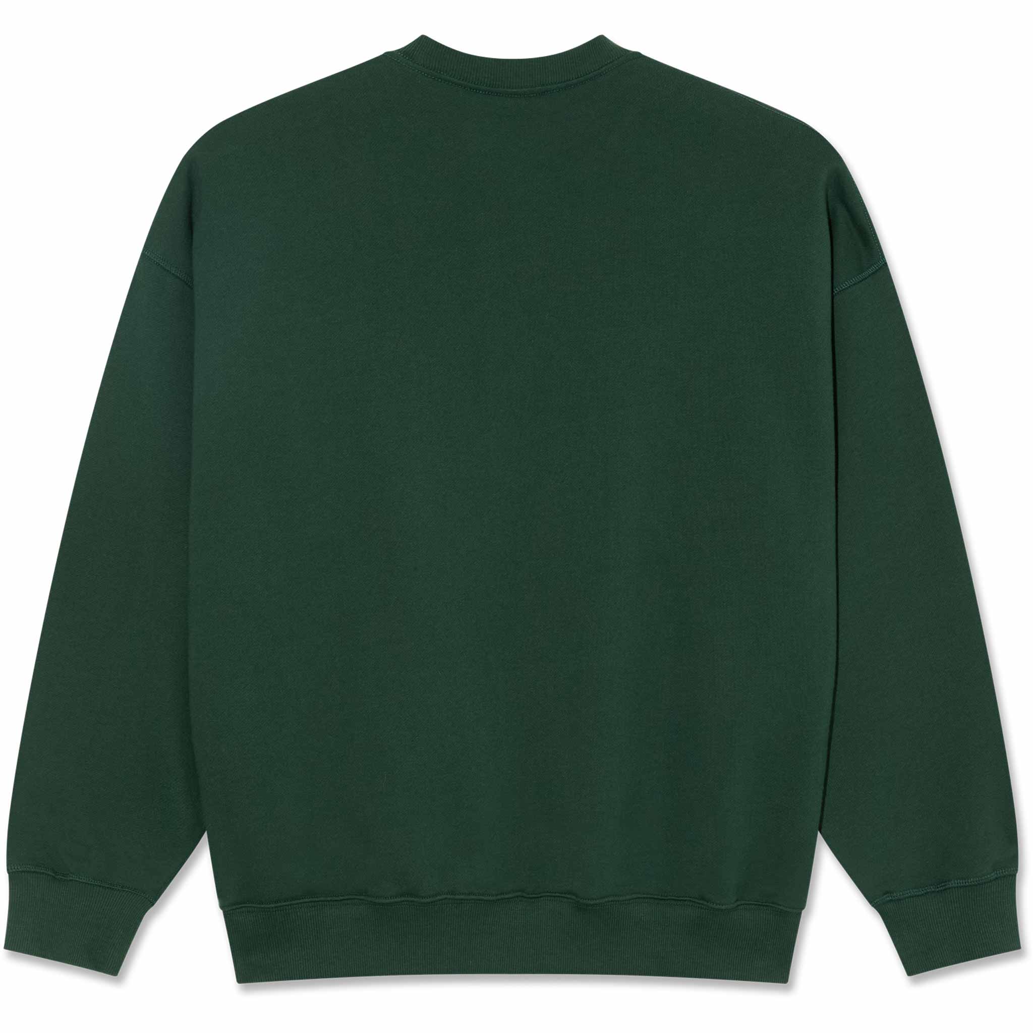 Polar Frank Crewneck Dark Green Sweatshirts