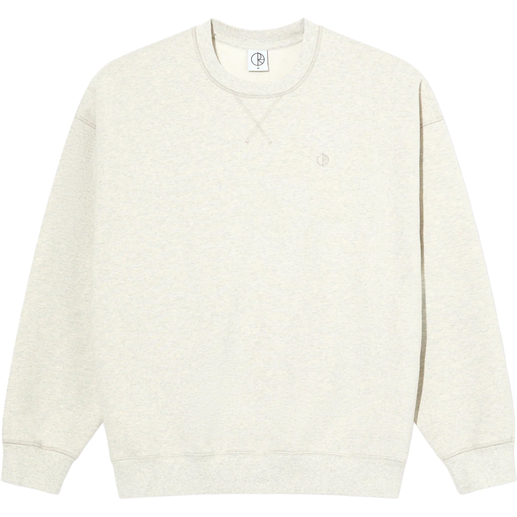 Polar Frankie Crewneck Ivory Grey Melange Sweatshirts