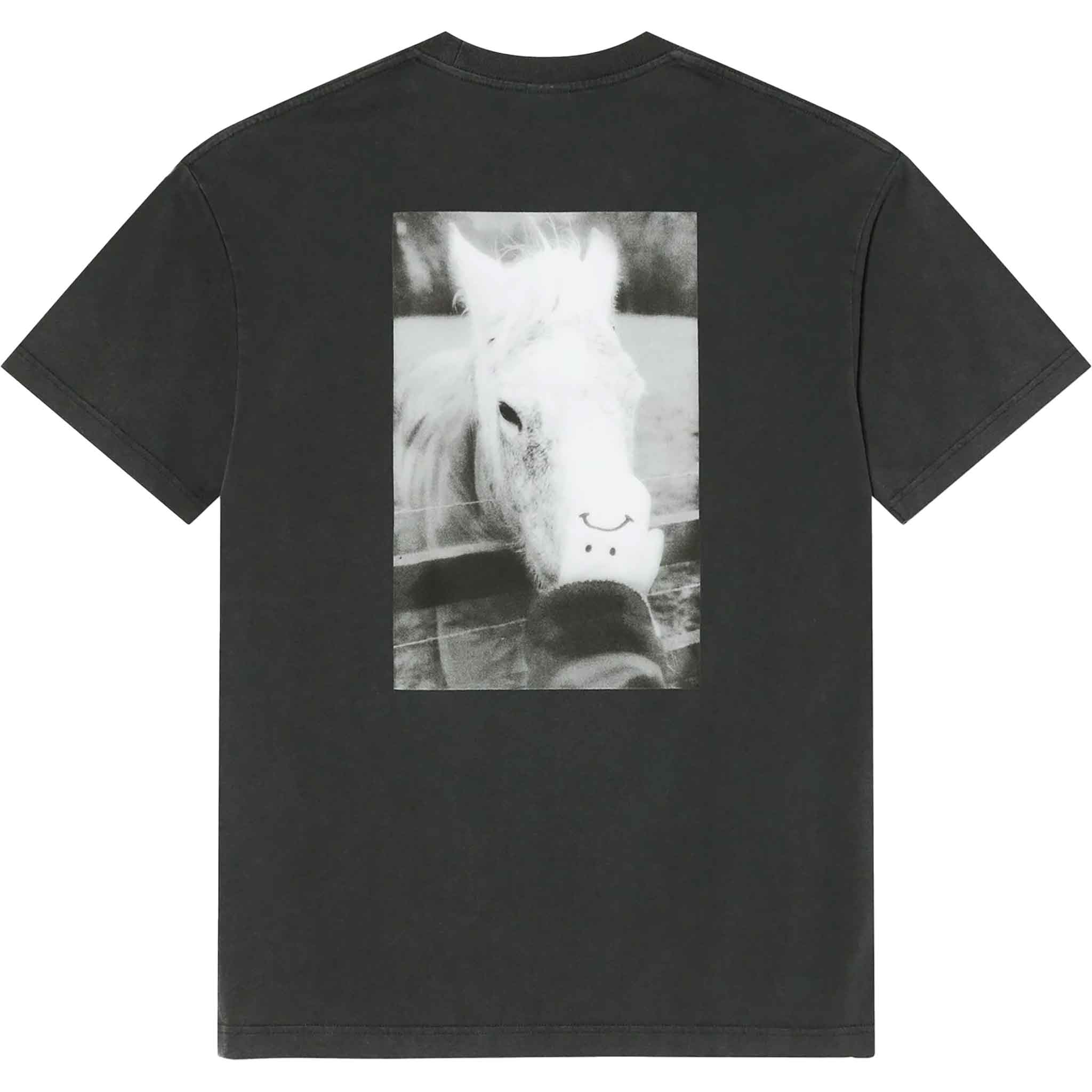Polar Horse Hand Tee Black Silver T Shirt