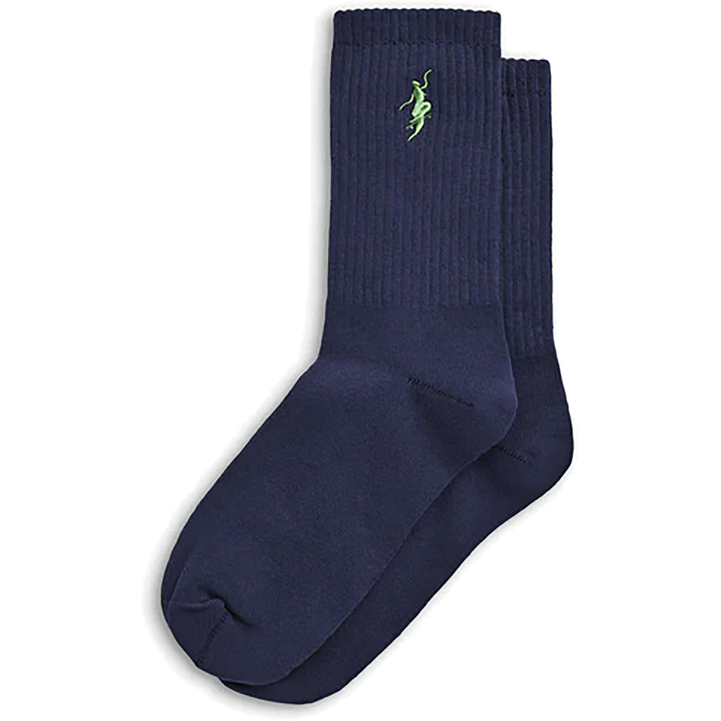 Polar No Comply Socks Navy Sage Socks