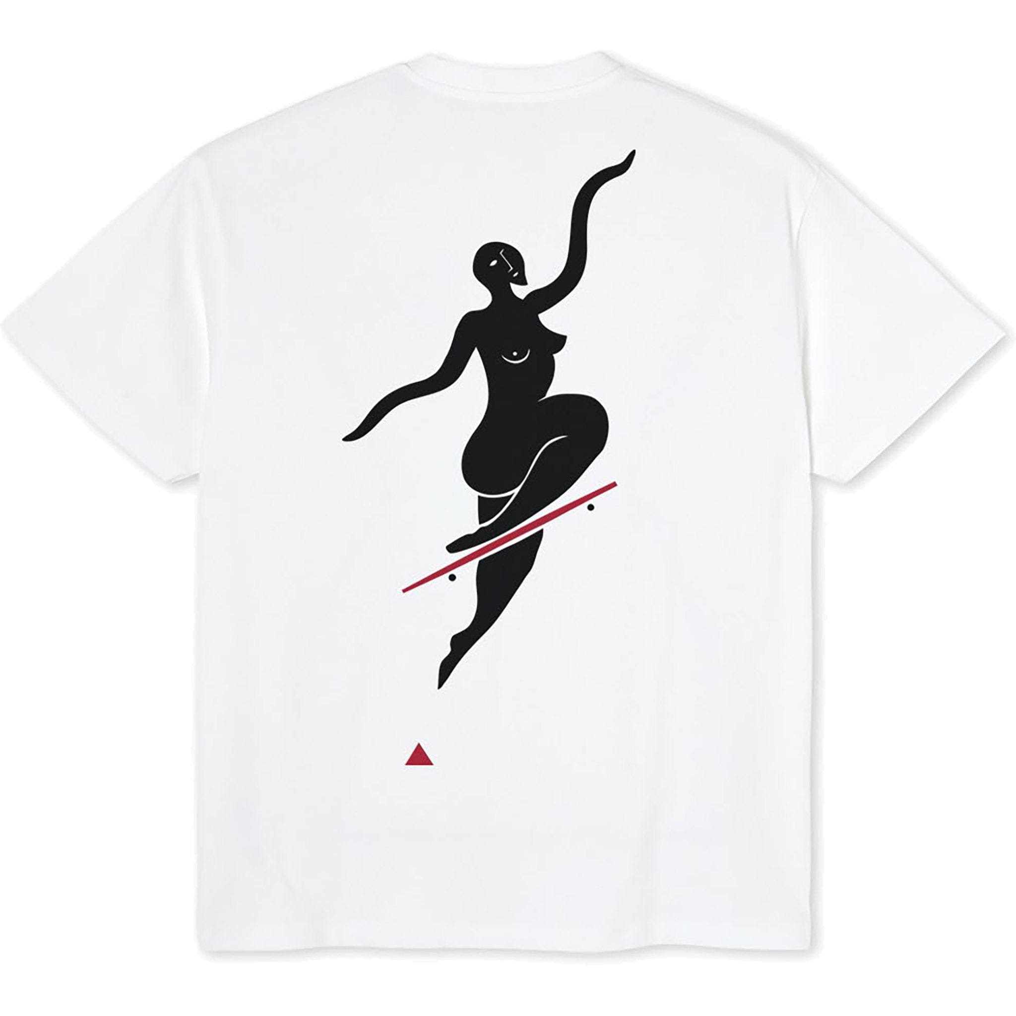 Polar No Comply Tee White T Shirt