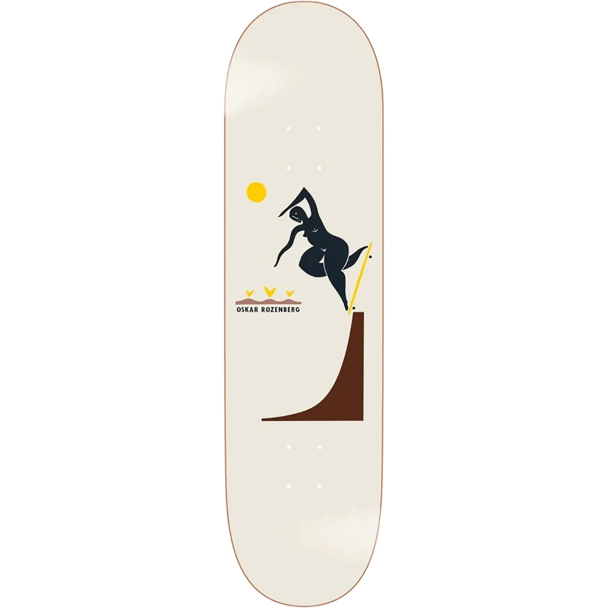 Polar Rozenberg BS Noseblunt Skateboard Deck 8.5" Skateboard