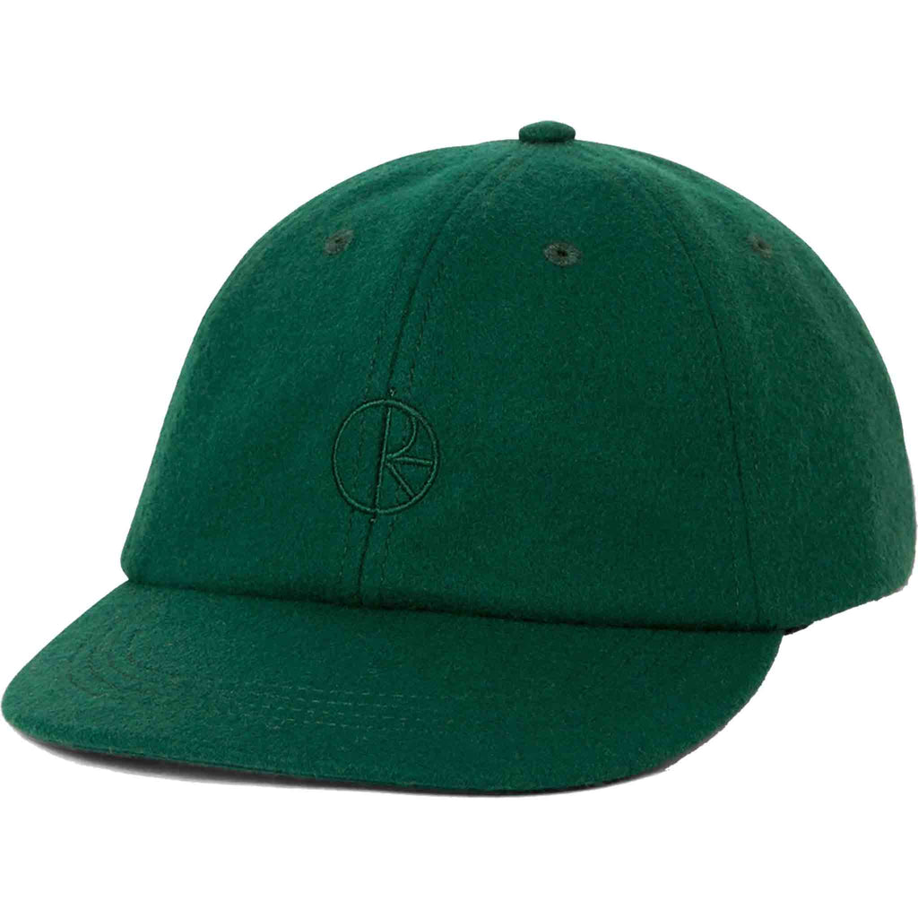 Polar Tom Wool Cap Dark Green Hats