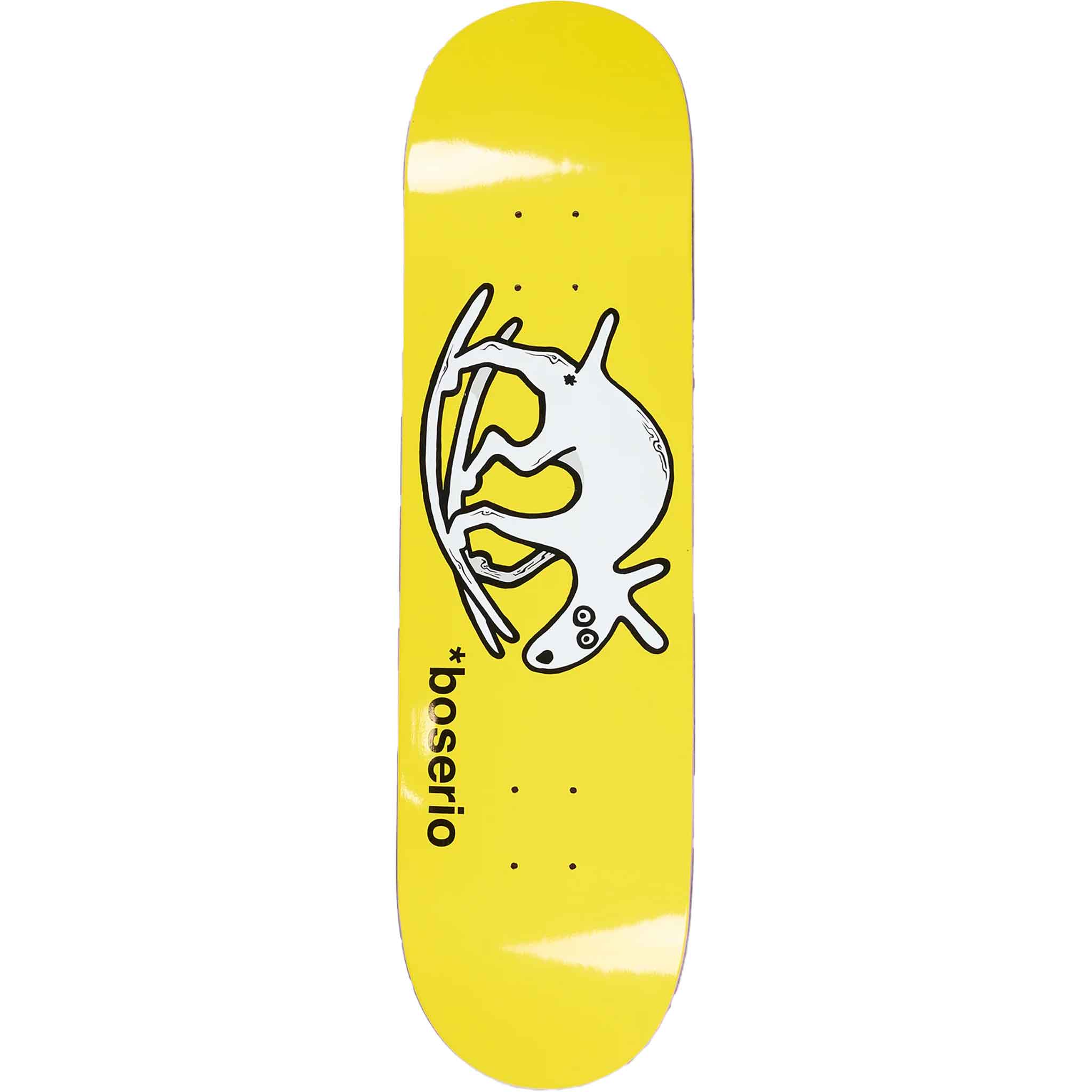 Polar Useless Wooden Dog Yellow 8.5" Skateboard Deck Skateboard