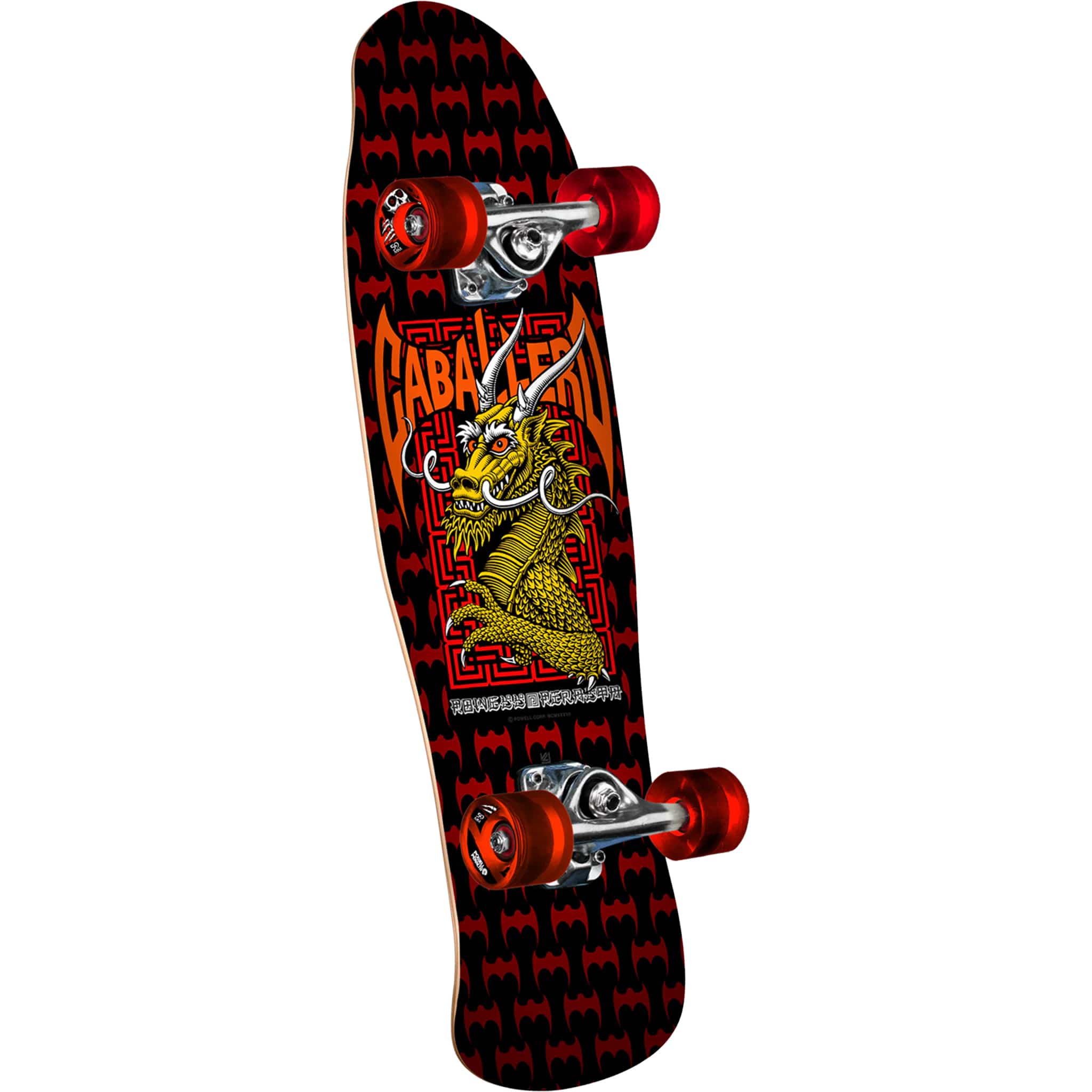 Powell Peralta Caballero Street Dragon Cruiser Complete 8" Skateboard Complete
