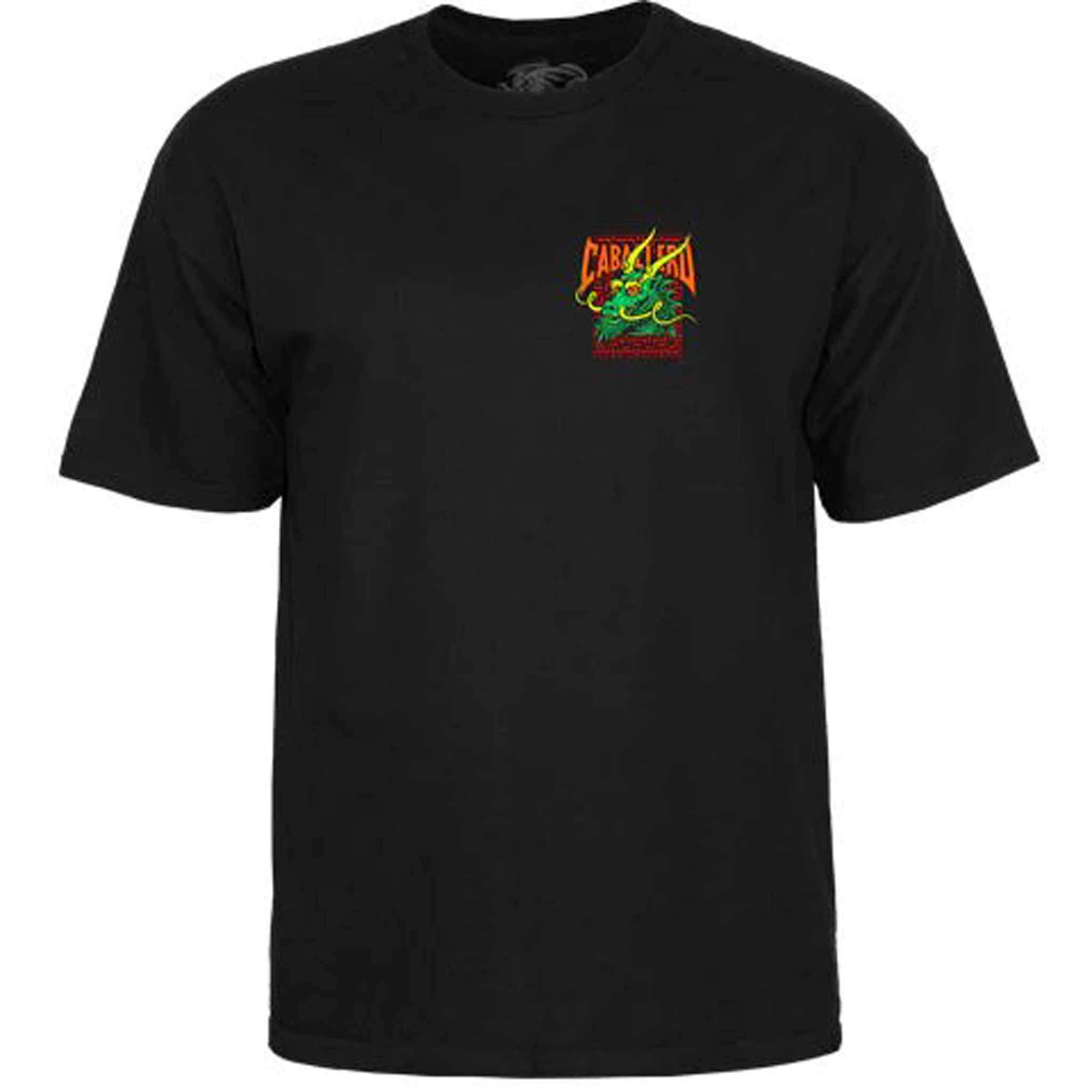 Powell Peralta Caballero Street Dragon Tee Black T Shirt