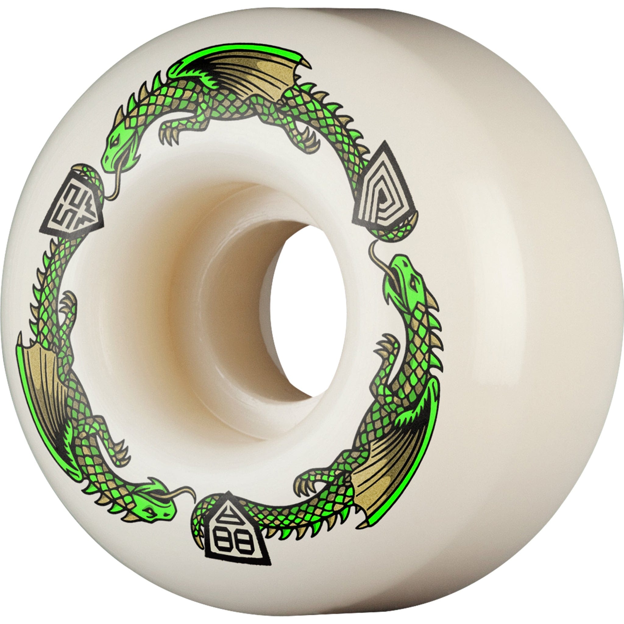 Powell Peralta Dragons V1 Skateboard Wheels 88a 52mm x 31mm Skateboard Wheels