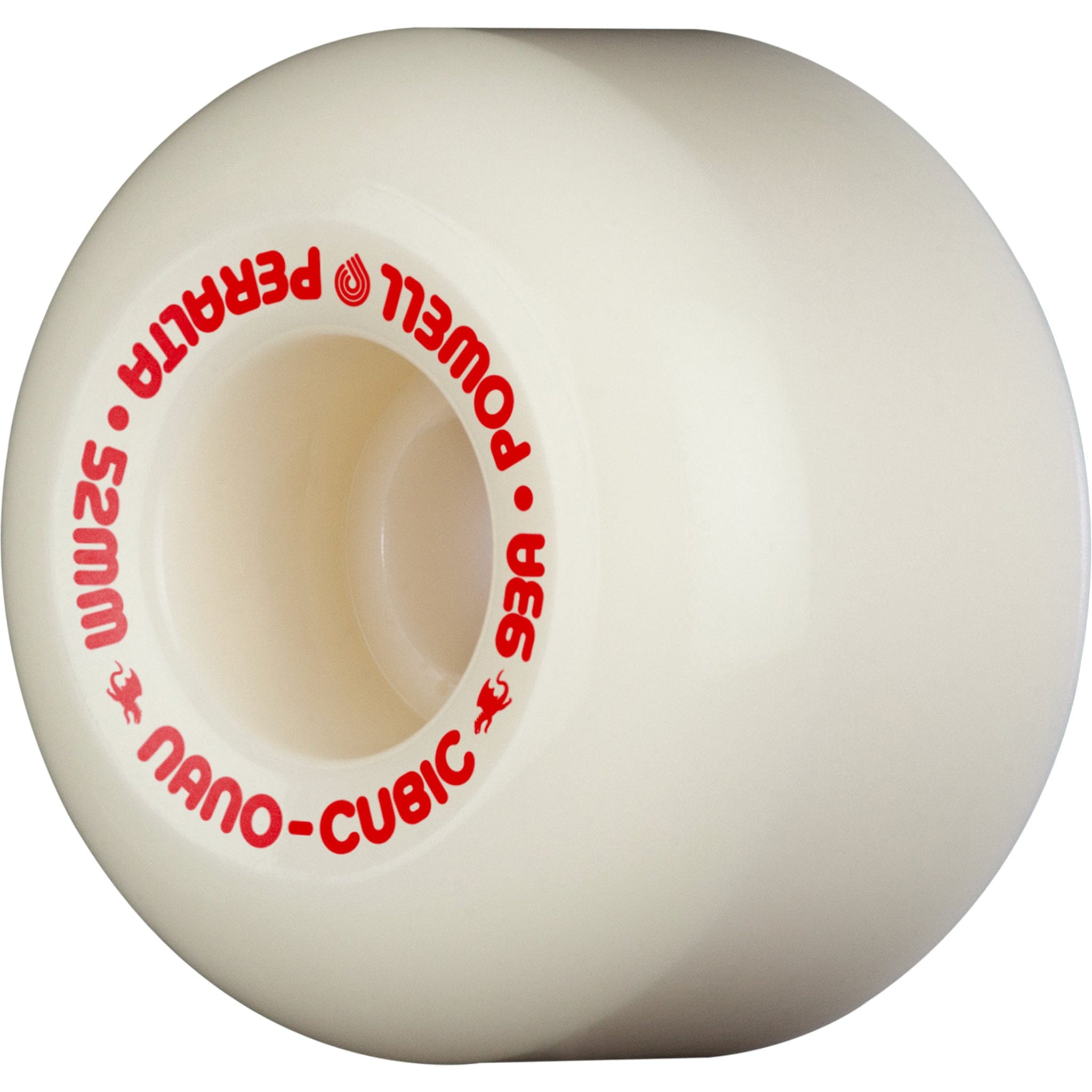Powell Peralta Nano Cubic Dragons Asymmetrical Skateboard Wheels 93a 52mm x 36mm Skateboard Wheels