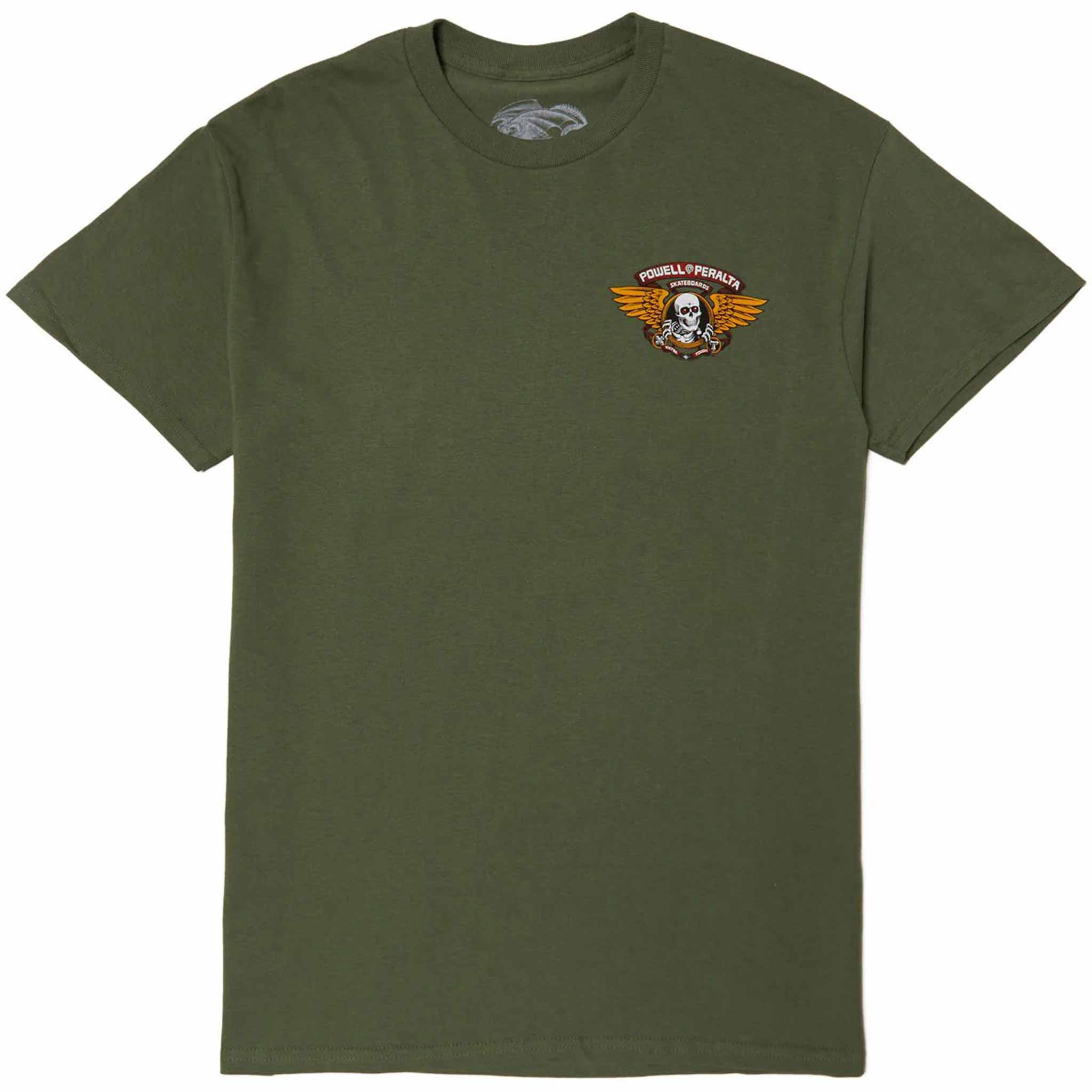 Powell Peralta Ripper Tee Military Green T Shirt