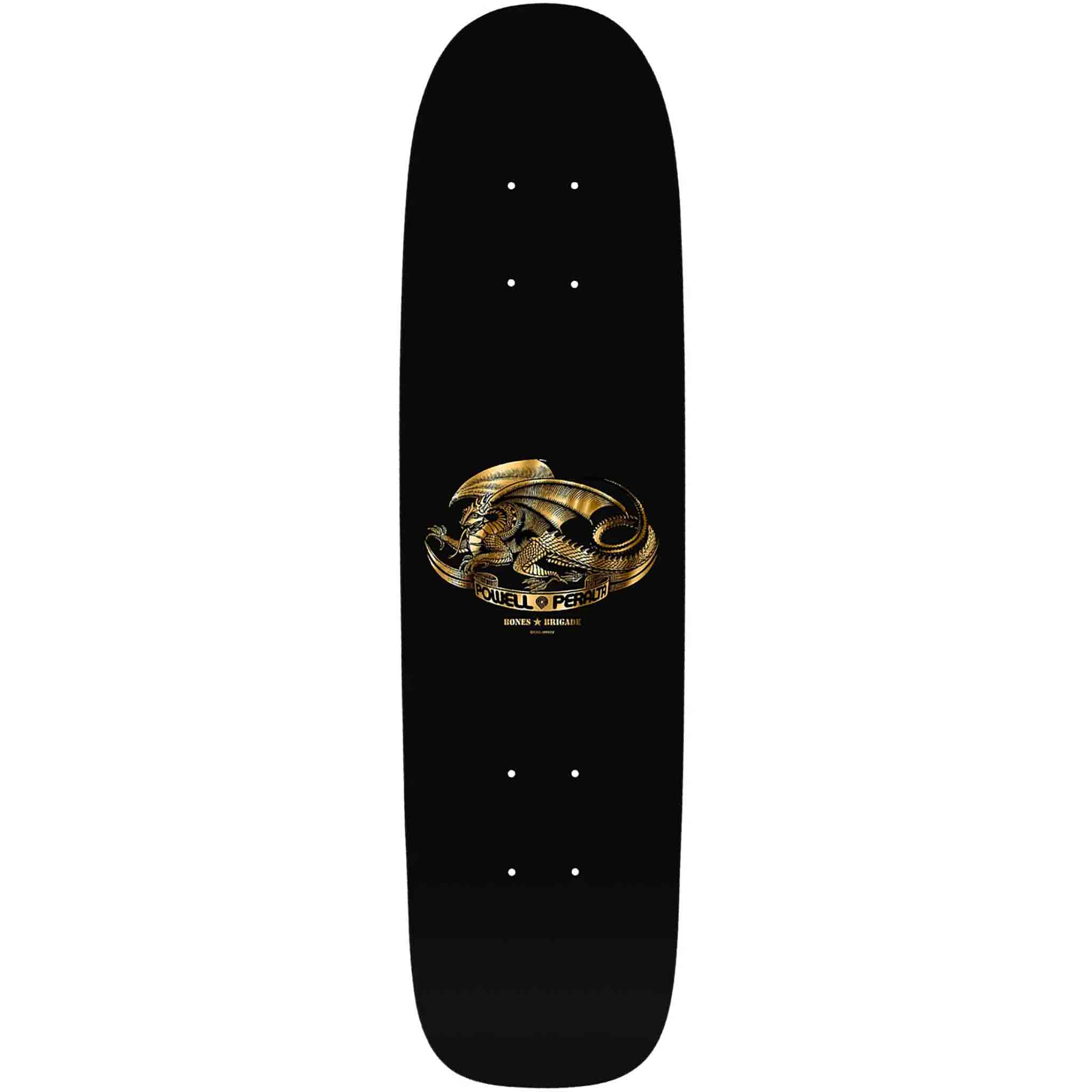 Powell Peralta Series 16 Mullen 7.4" Skateboard Deck Gold Foil Skateboard