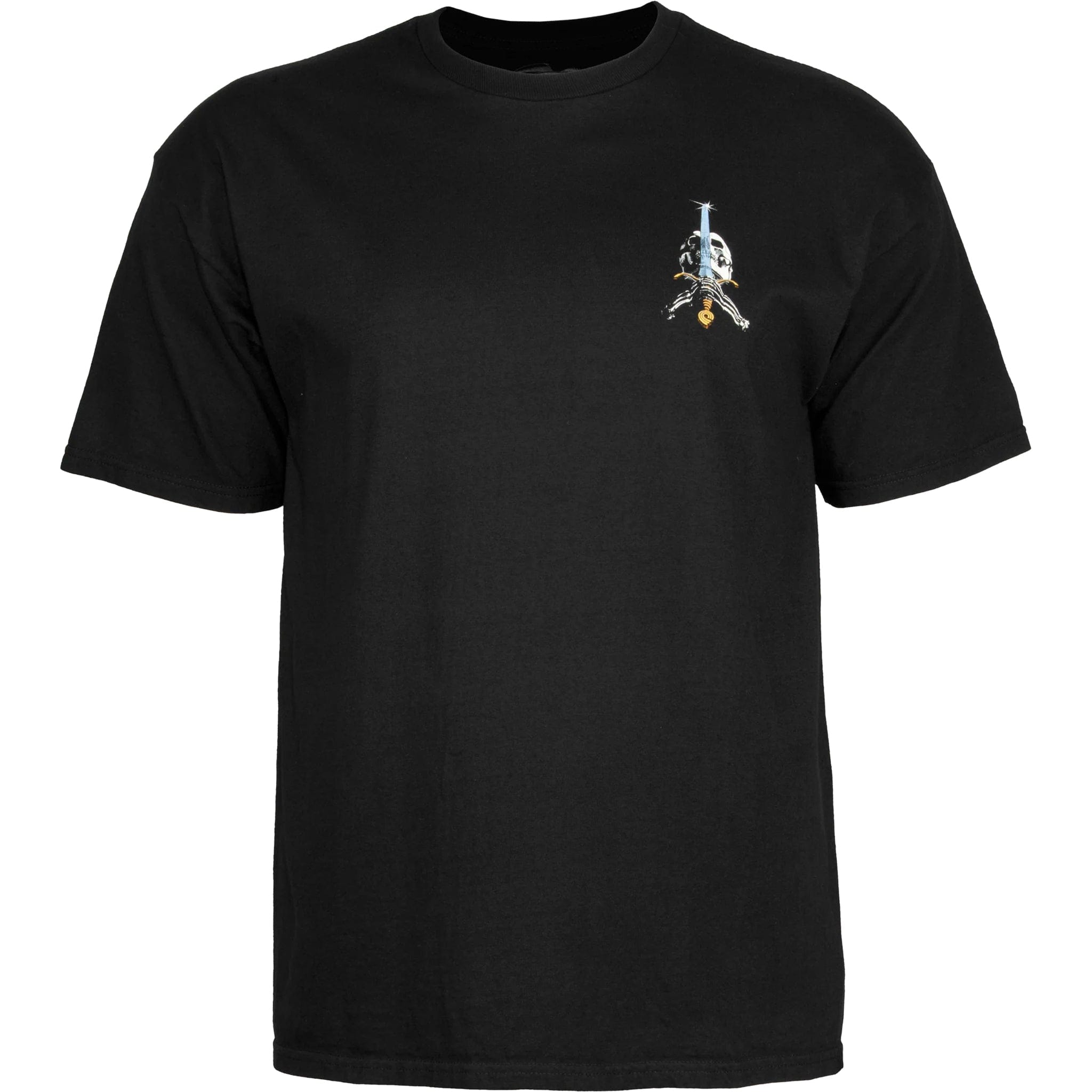 Powell Peralta Skull & Sword T-Shirt Black T Shirt