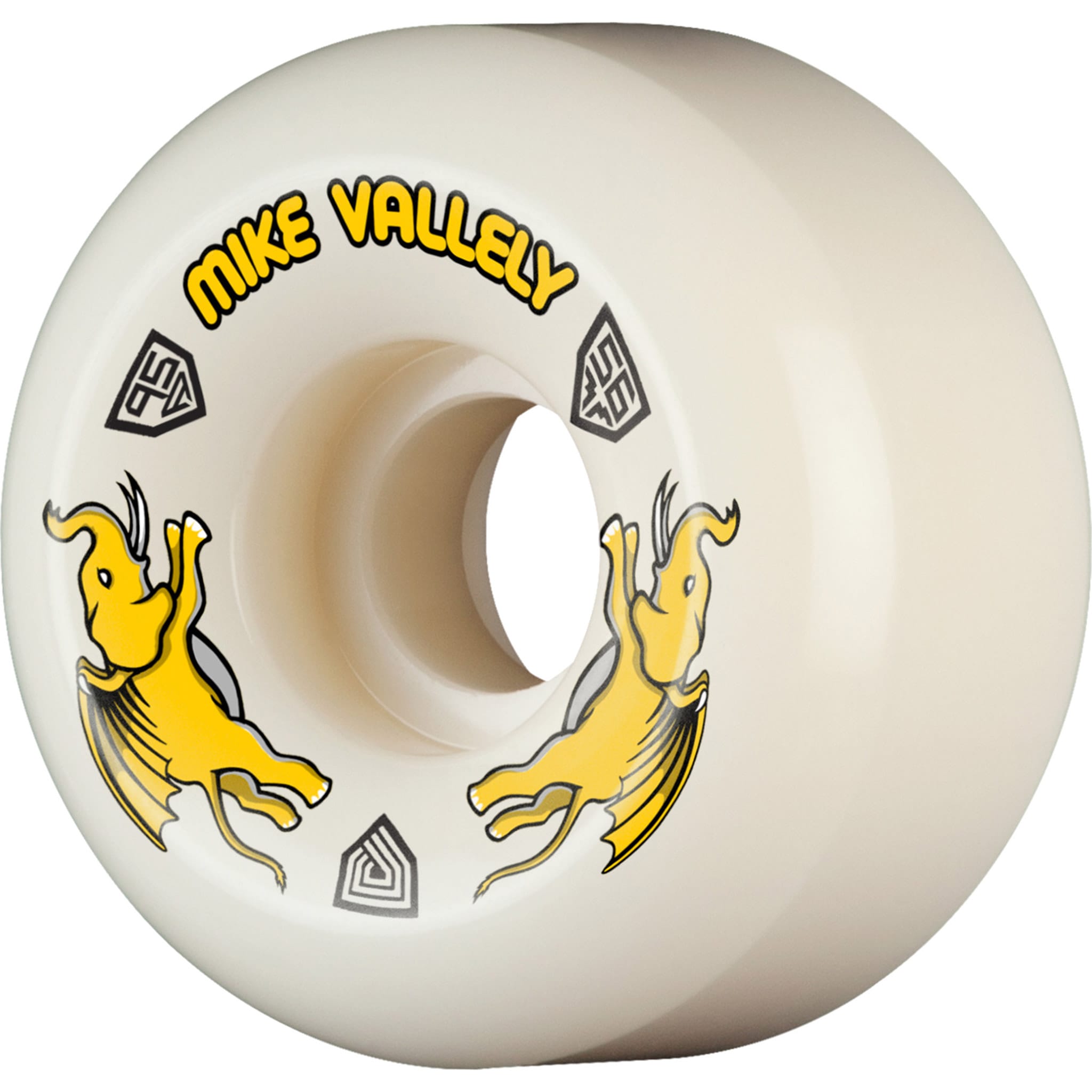 Powell Peralta Vallely Dragons V6 Skateboard Wheels 95a 56mm x 36mm Skateboard Wheels