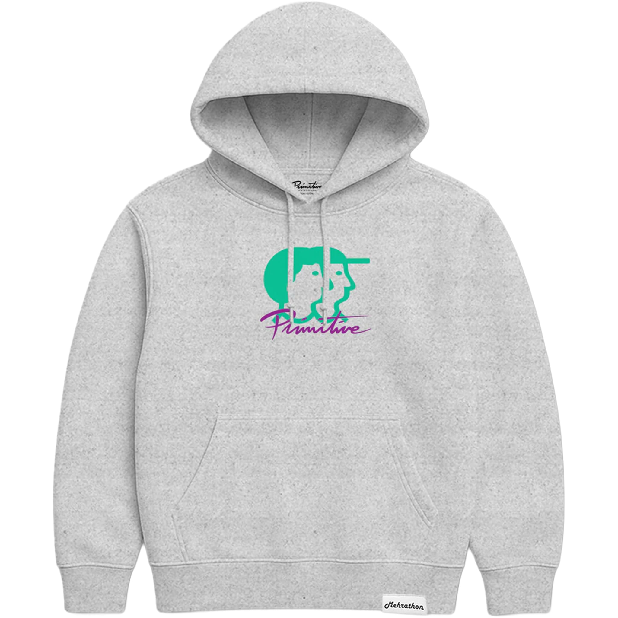 Primitive x Mehrathon Northern Lights Hoodie Ash Grey Sweatshirts