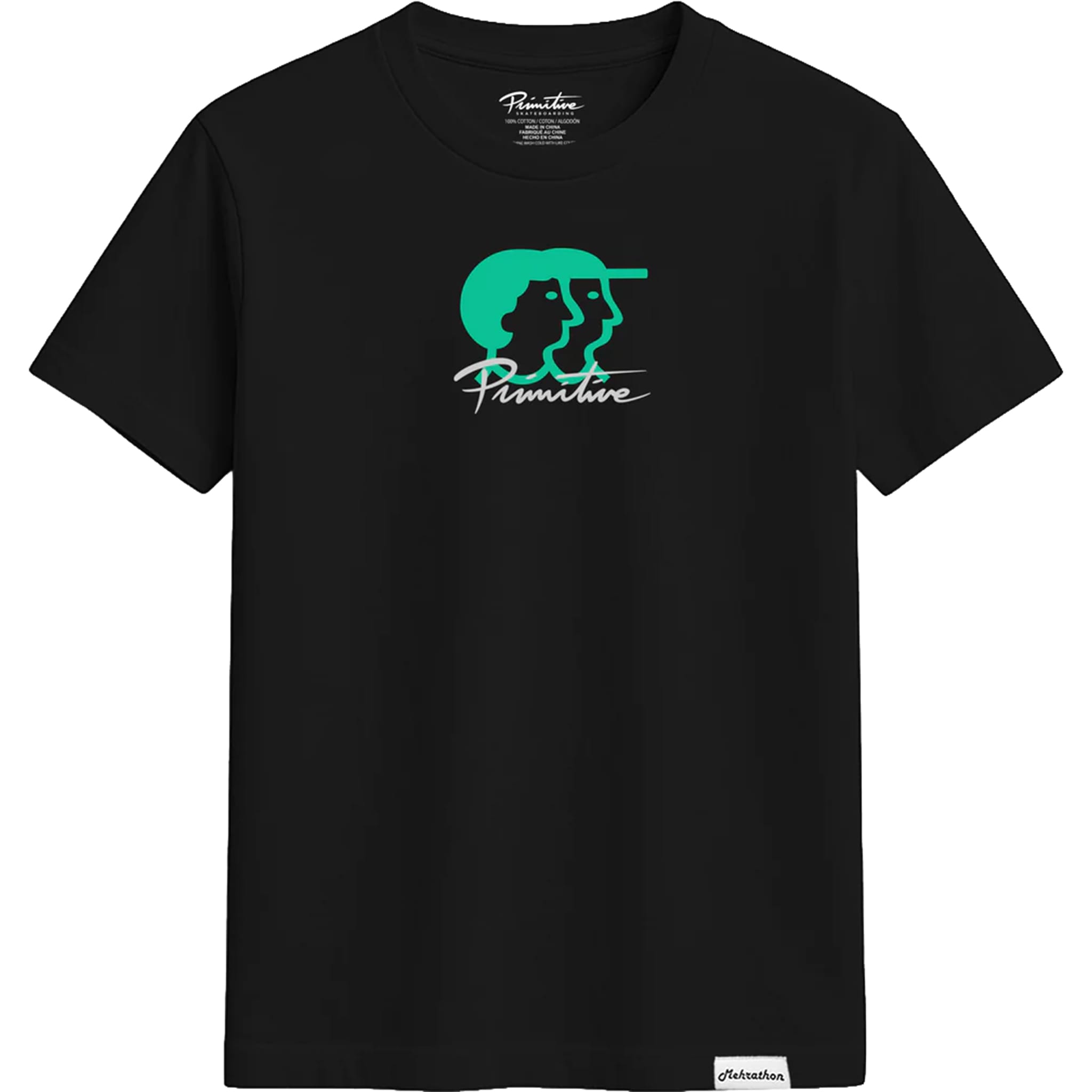 Primitive x Mehrathon Northern Lights T-Shirt Black T Shirt