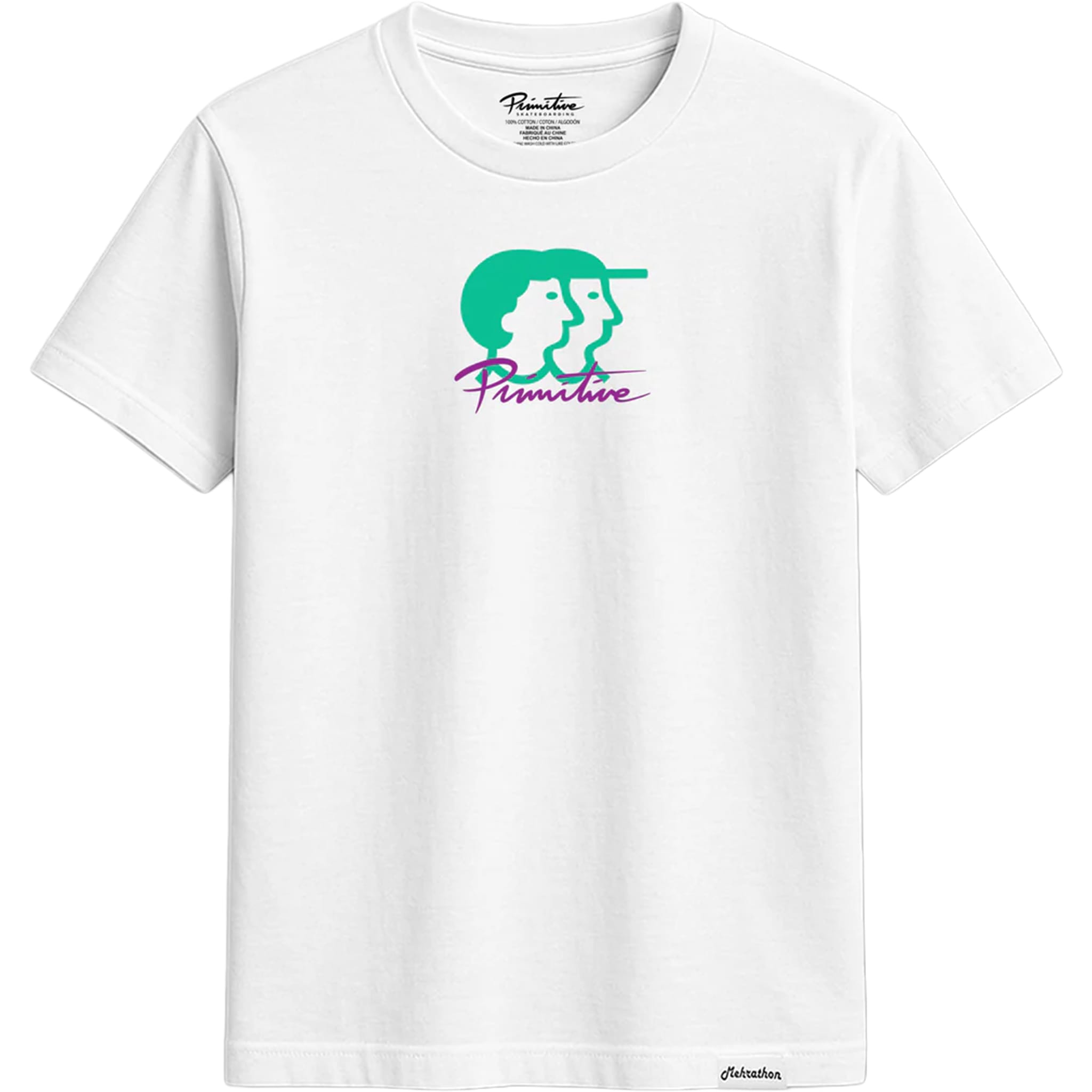 Primitive x Mehrathon Northern Lights T-Shirt White T Shirt