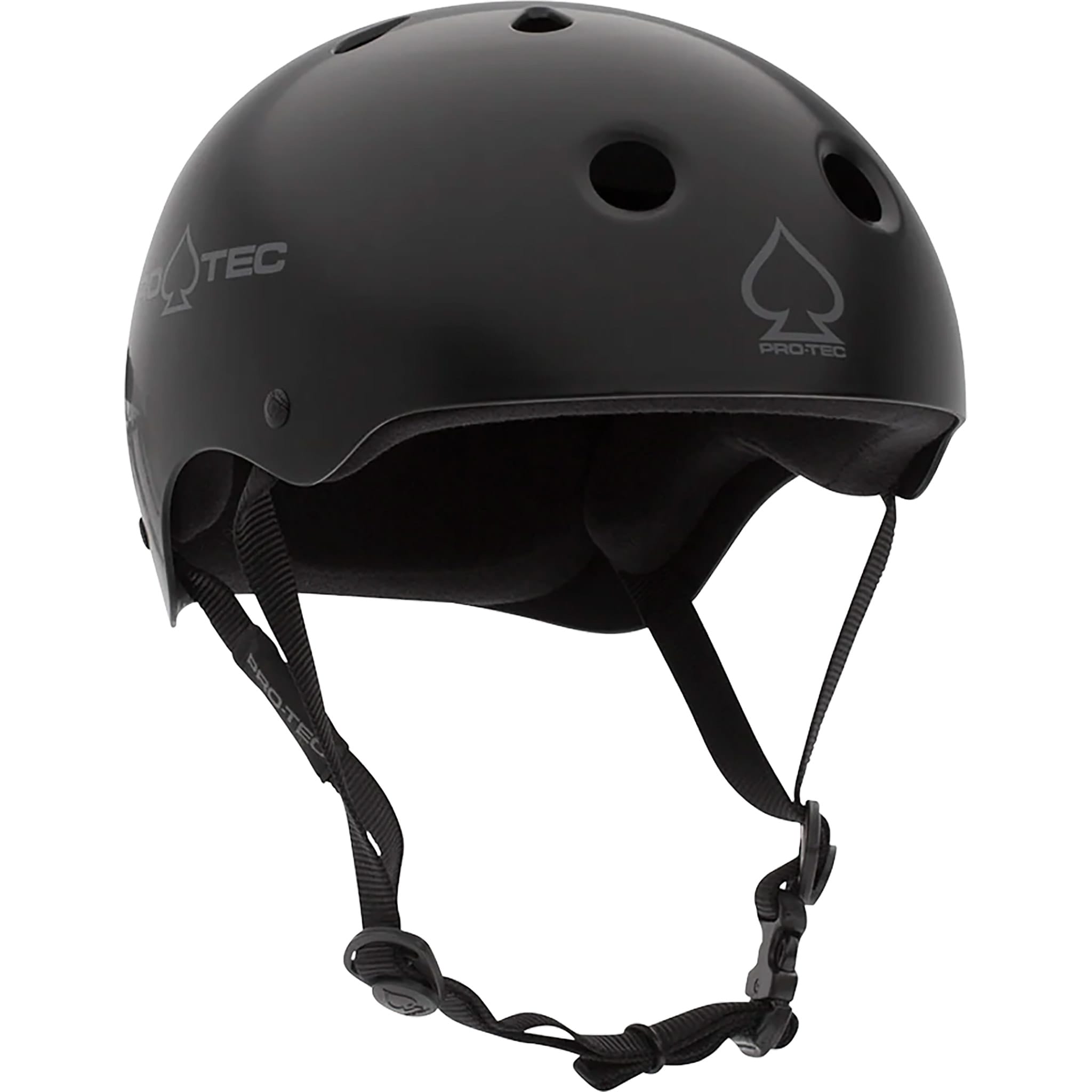 Pro-Tec Classic Certified Helmet Matte Black Skateboard Helmet