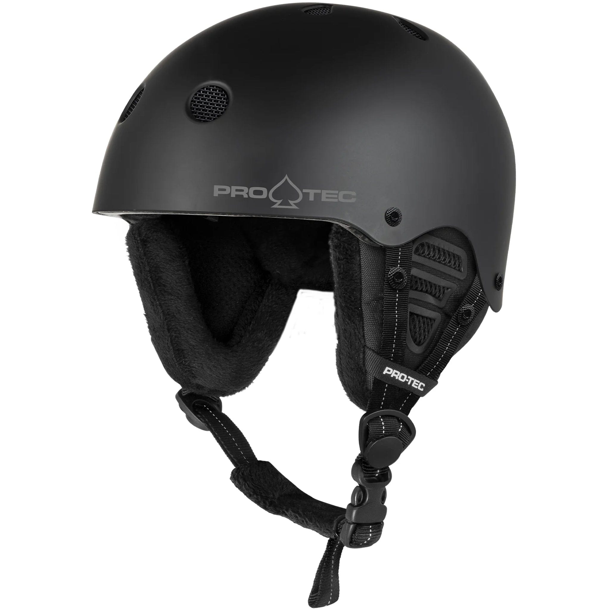 Pro-Tec Low Pro Certified Snow Helmet Matte Black Snowboard Helmet
