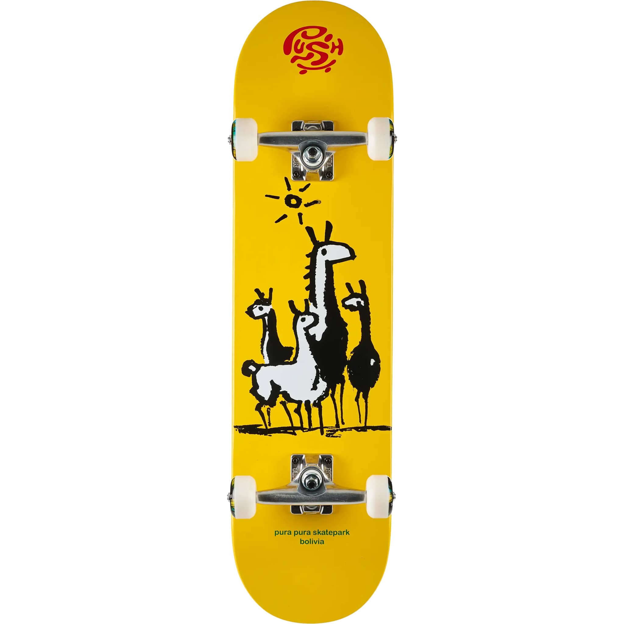 Push Bolivia MLSL Skateboard Complete 8" Skateboard Complete
