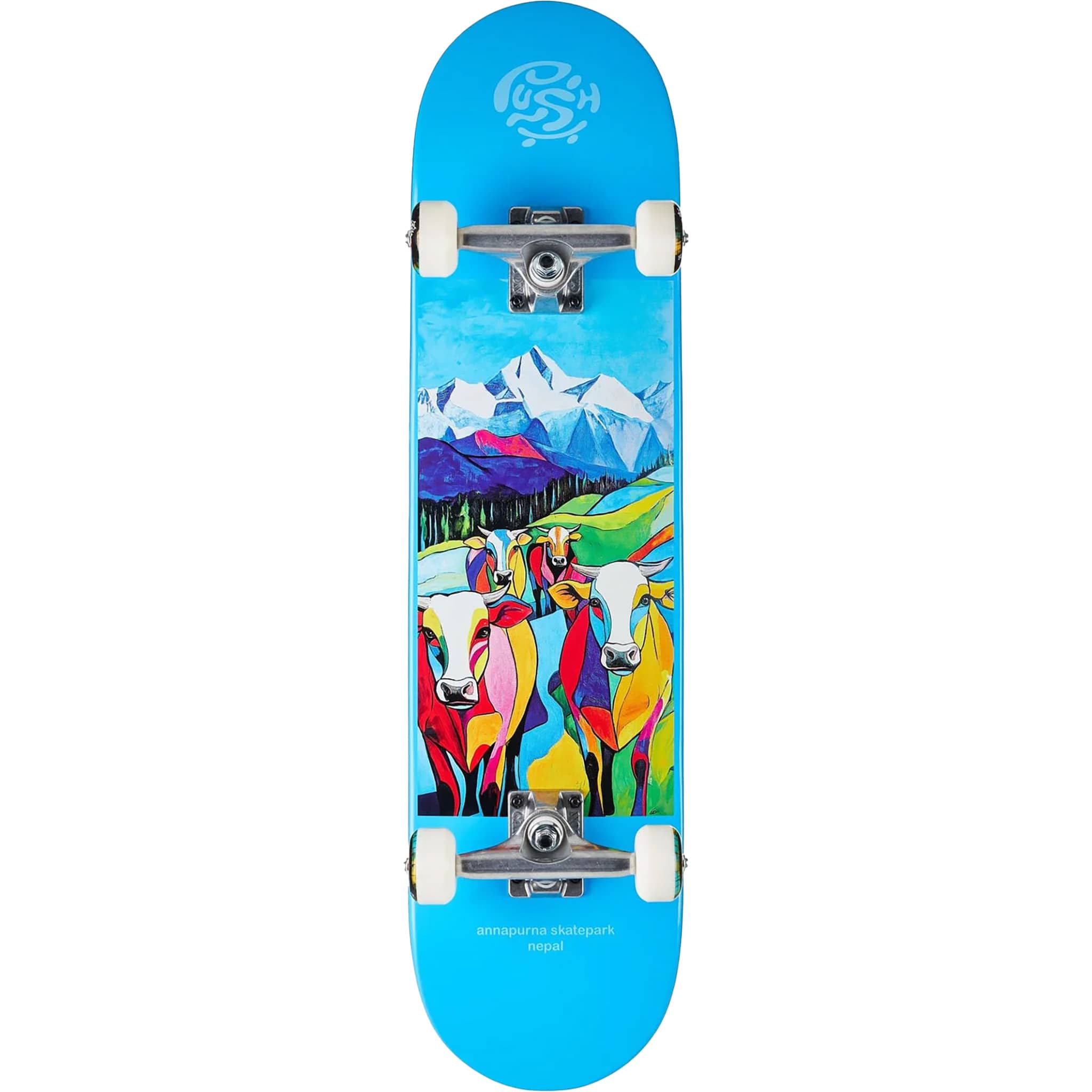 Push Nepal MLSL Skateboard Complete 7.75" Skateboard Complete