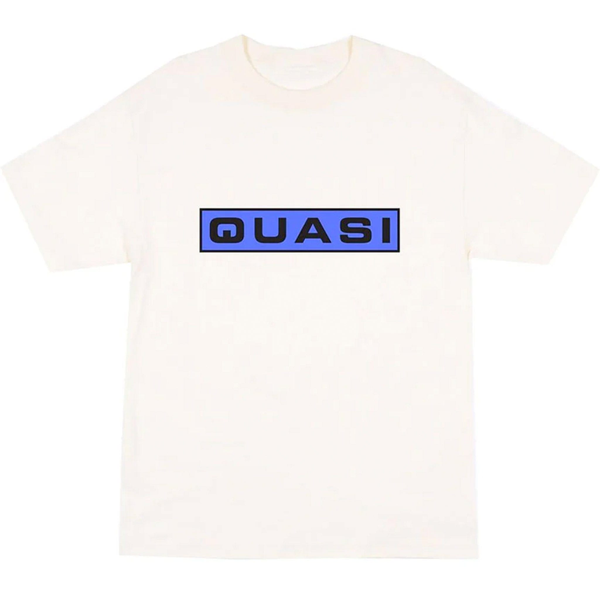 Quasi Bar Logo Tee Cream T Shirt