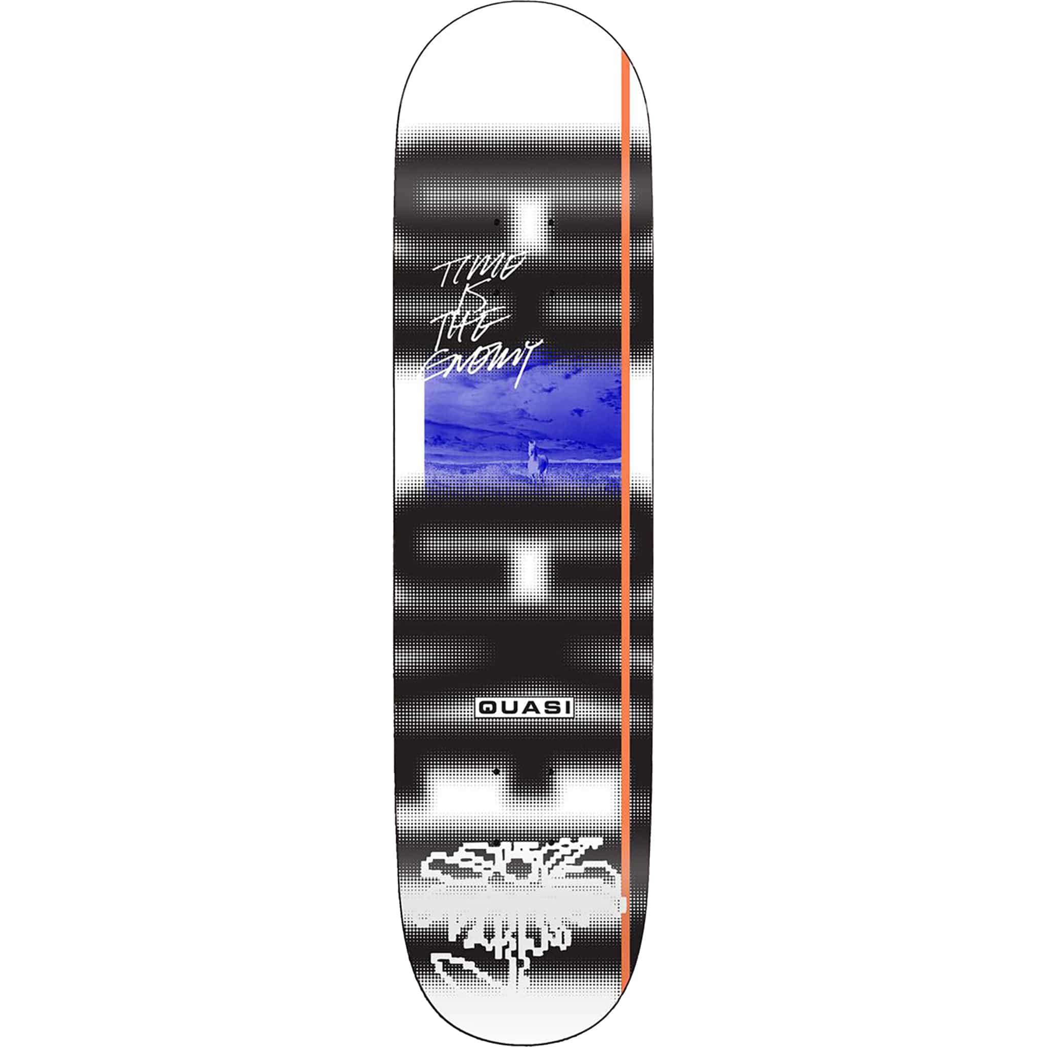Quasi Crockett 'Time Is' Skateboard Deck 8.5" Skateboard