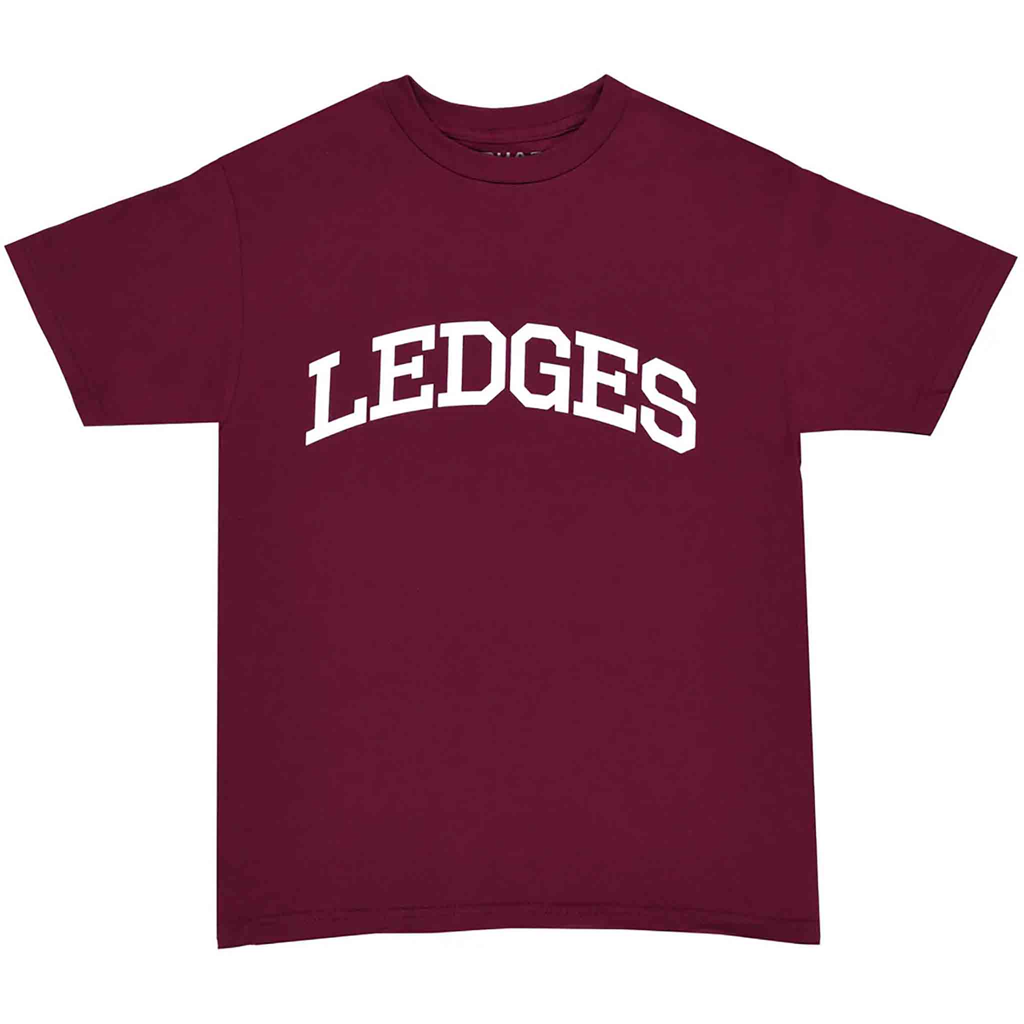 Quasi Ledges Tee Burgundy T Shirt