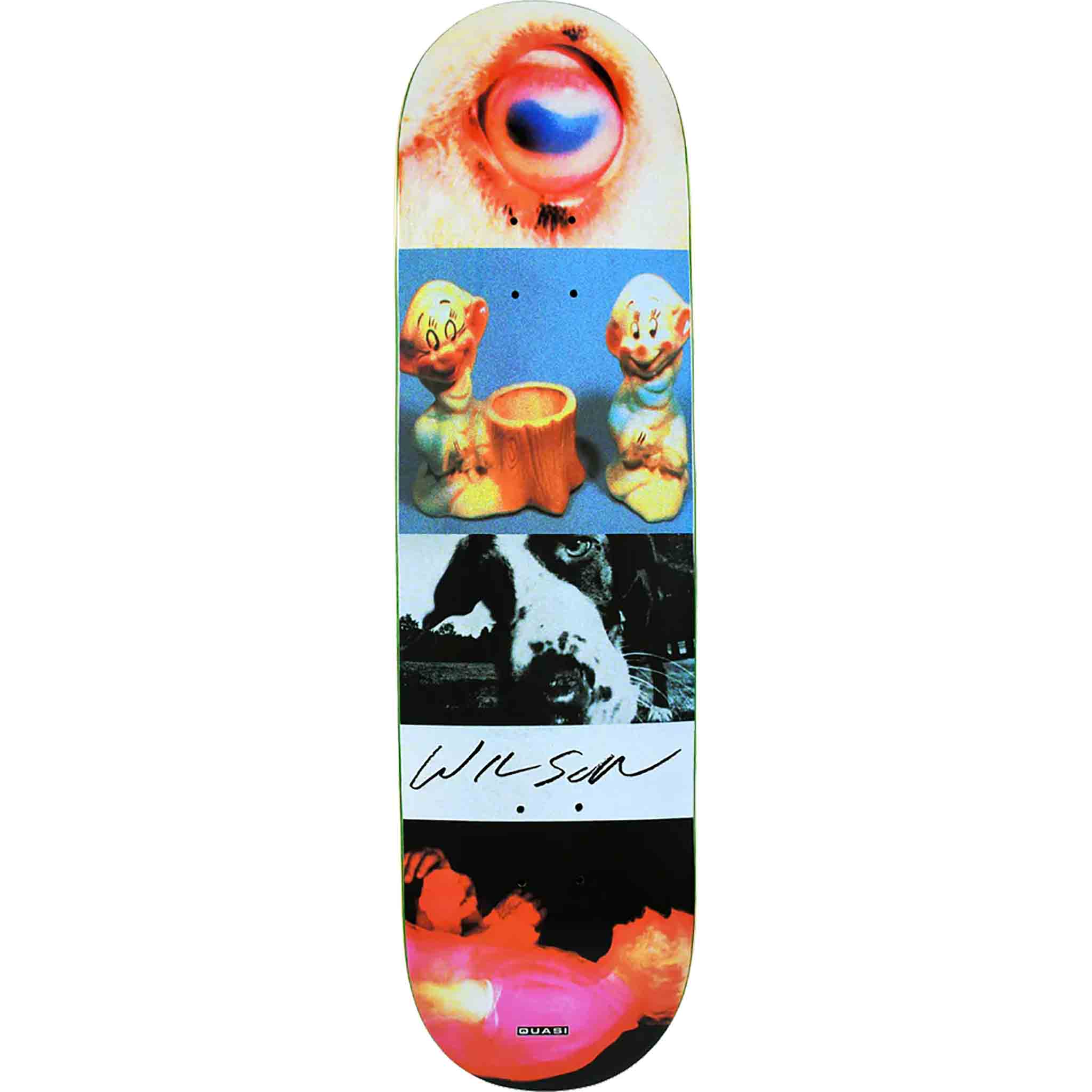 Quasi Wilson Smear 8.375" Skateboard Deck Skateboard