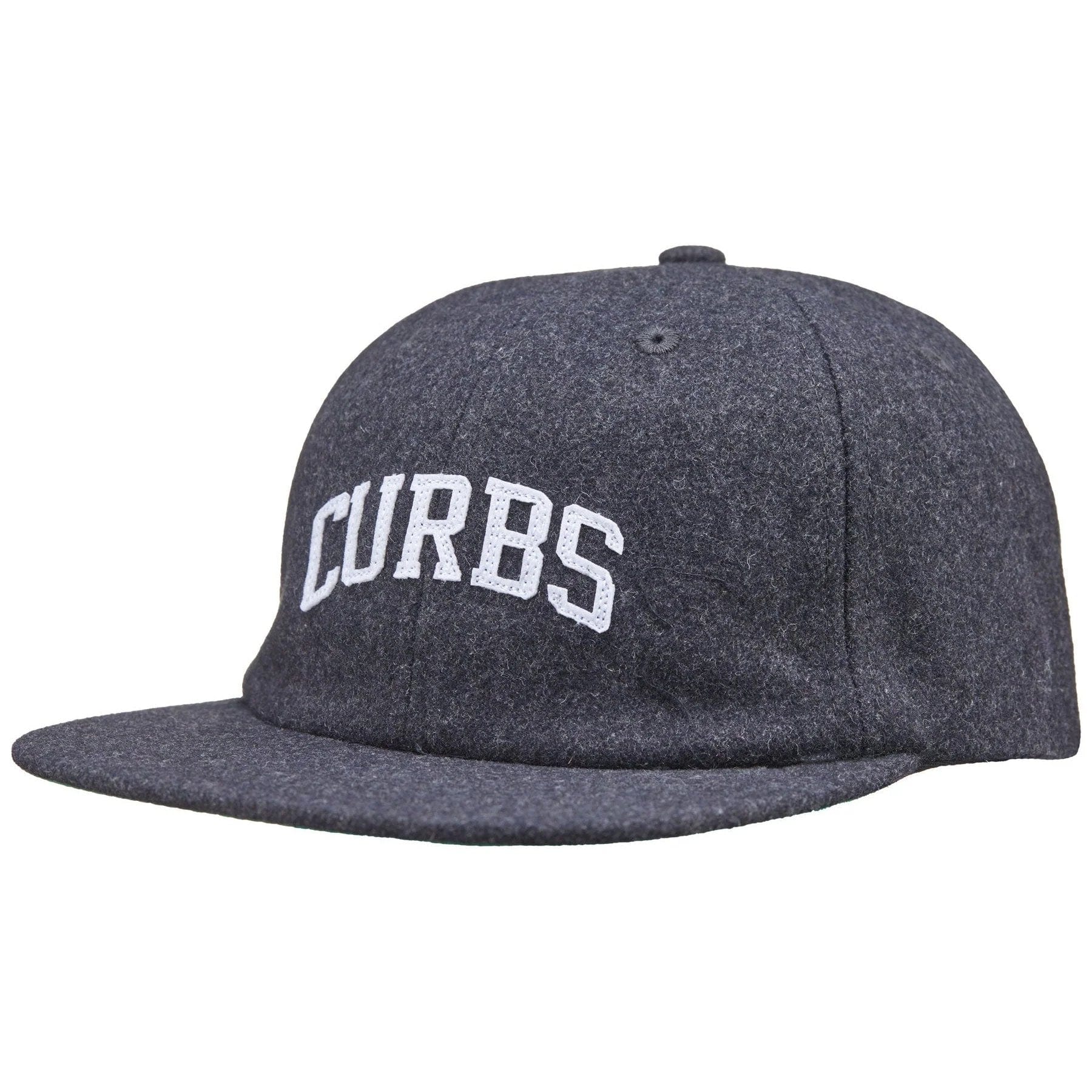 Real Curbs Strapback Hat Charcoal Hats