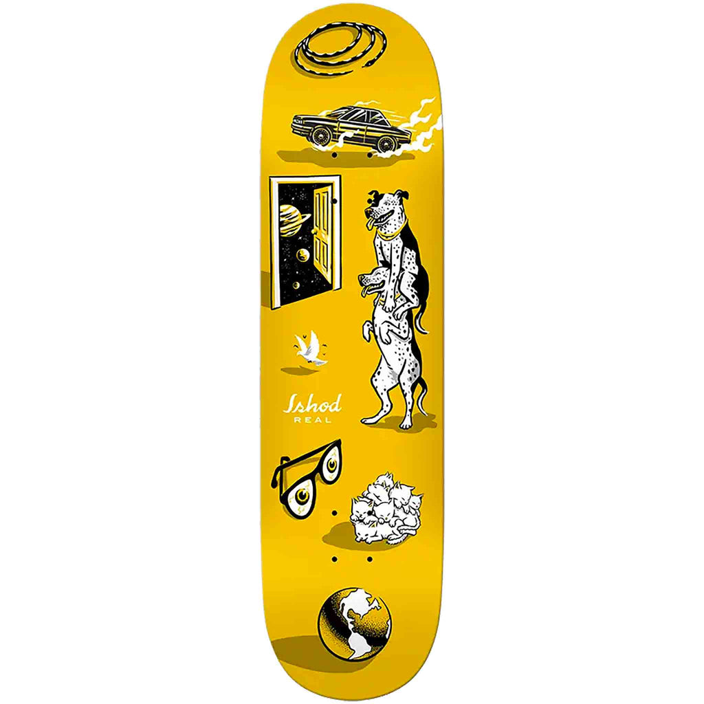 Real Ishod Revealing 8.5" Skateboard Deck Skateboard