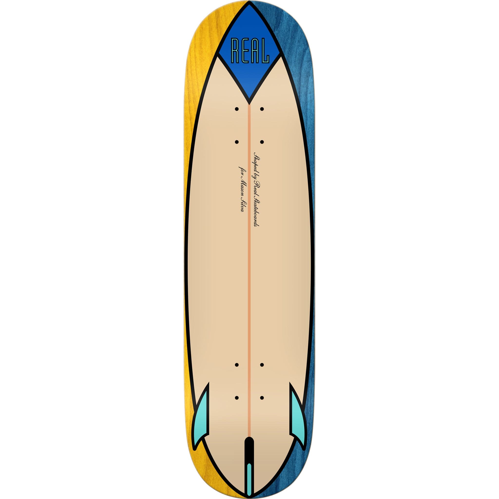 Real Mason Speed Egg Skateboard Deck 8.28" Skateboard