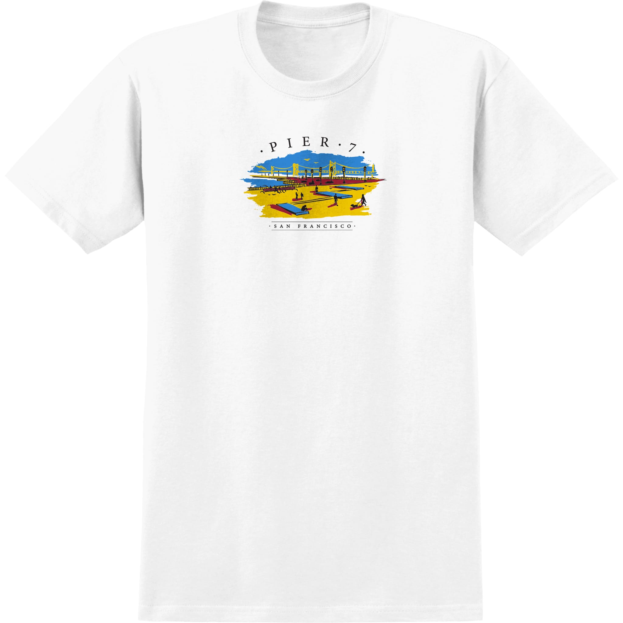 Real Pier 7 Tee White T-Shirt