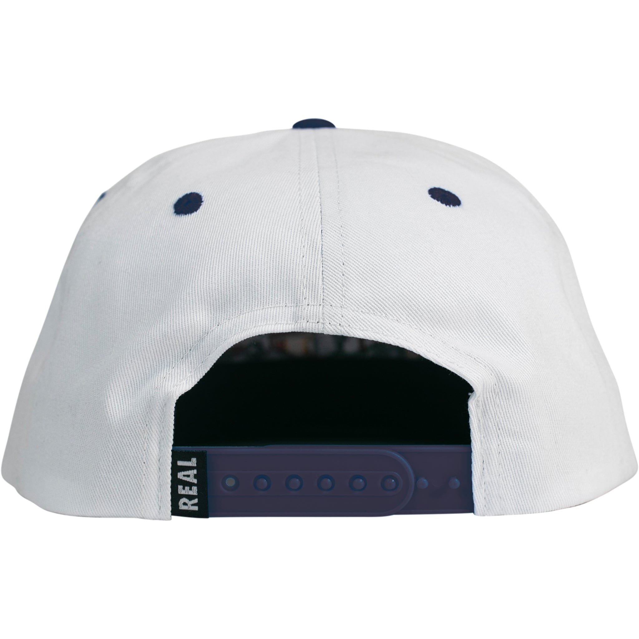 Real SFC Snapback Hat White Navy Hats