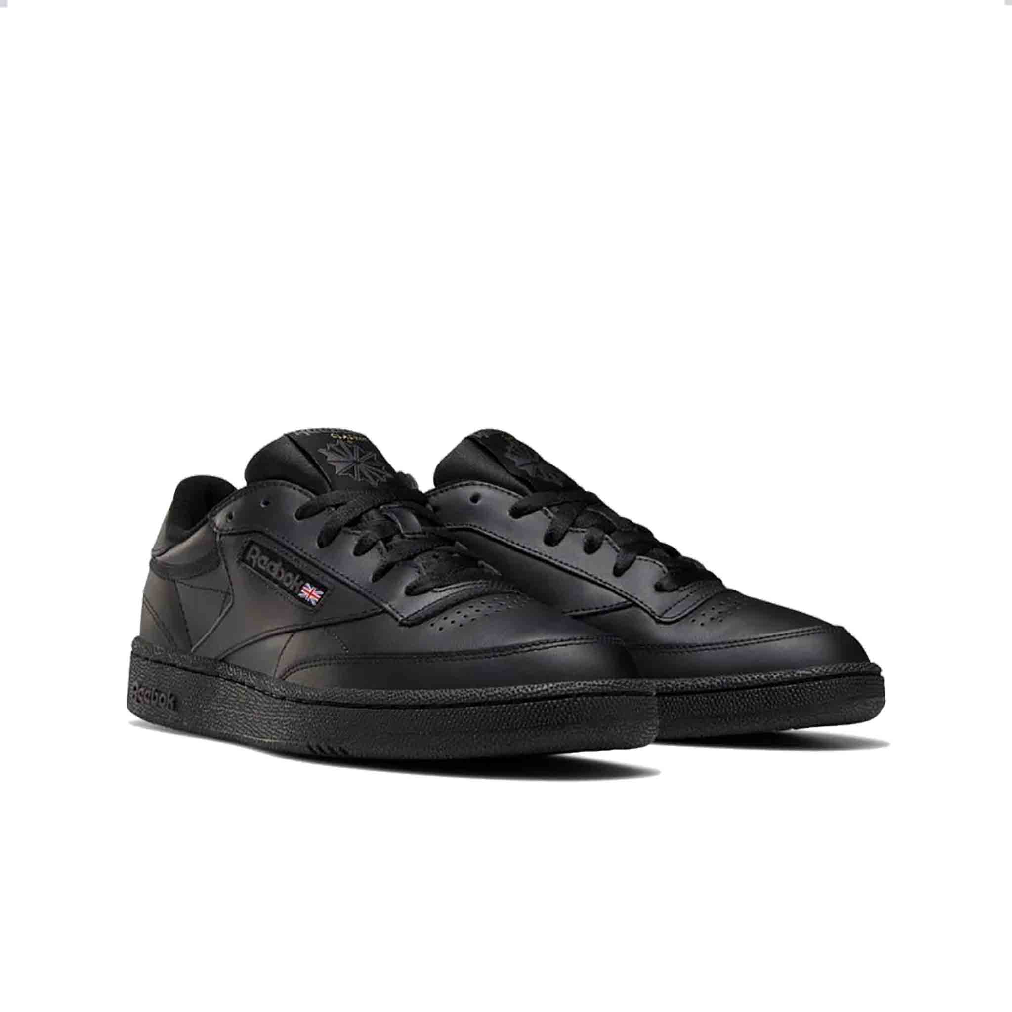 Reebok Club C 85 Black Charcoal Shoes