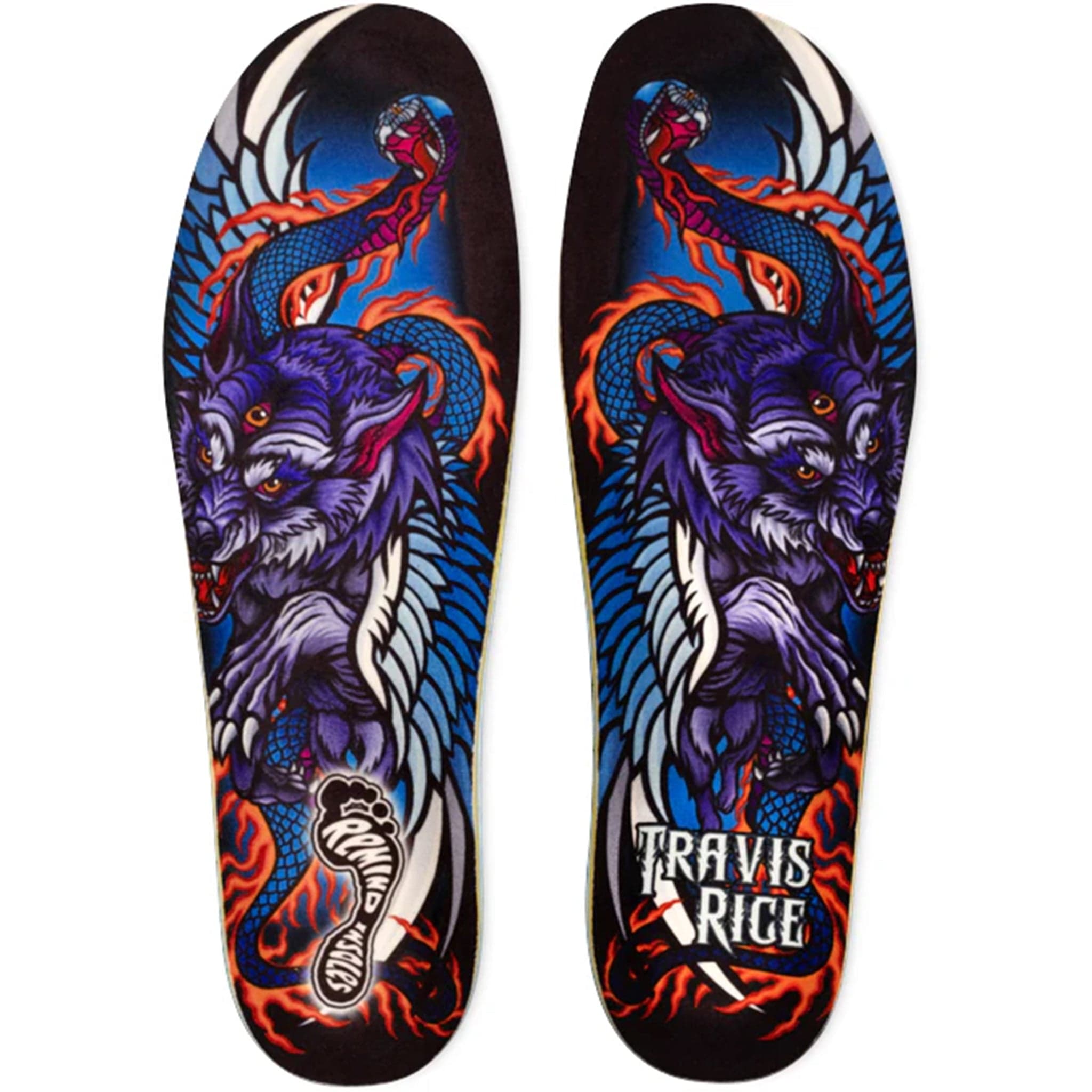 Remind Medic Impact Mid-High Arch Insoles Travis Rice Wolves Insoles