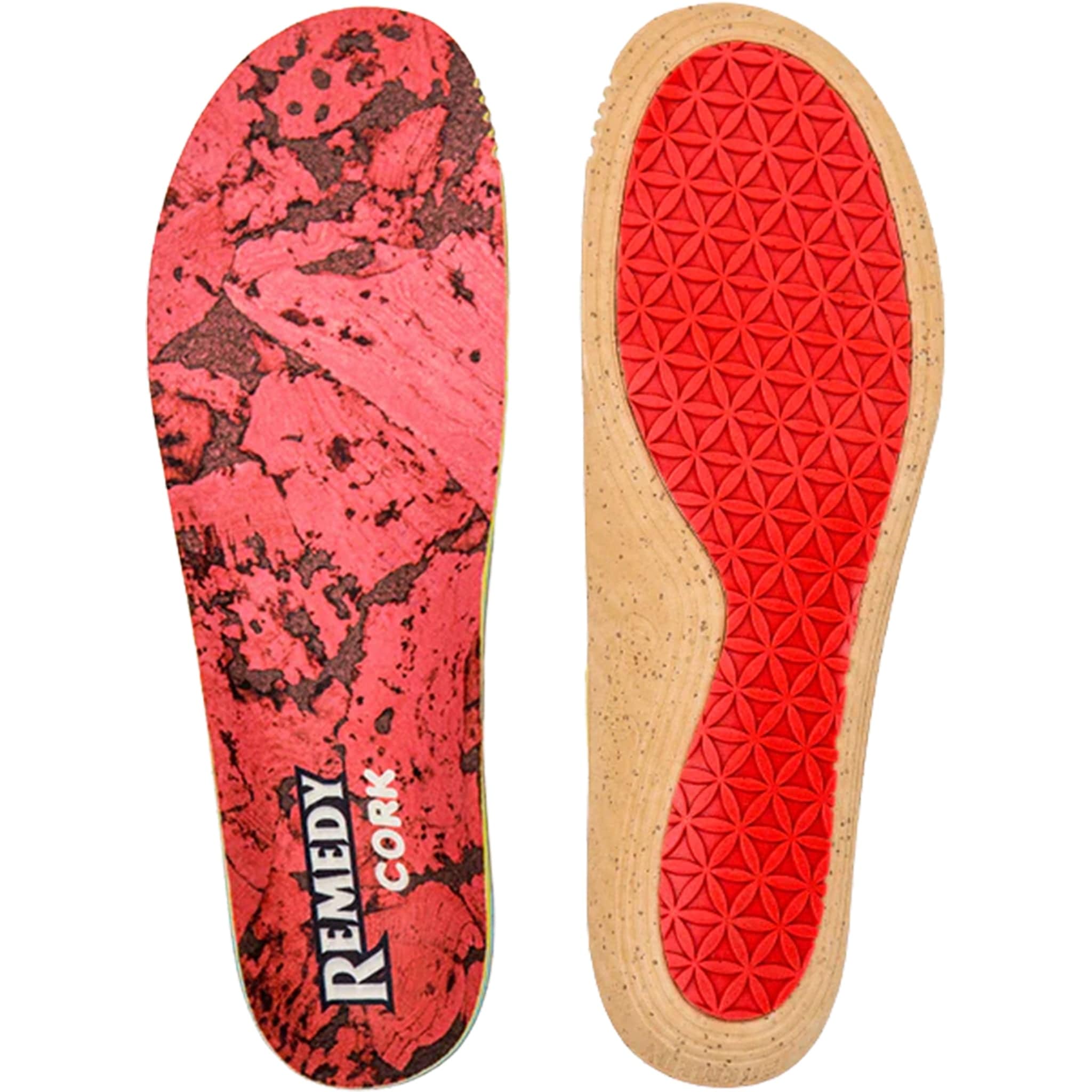 Remind Remedy Impact Cork Heat Moldable Custom Arch Insoles Insoles