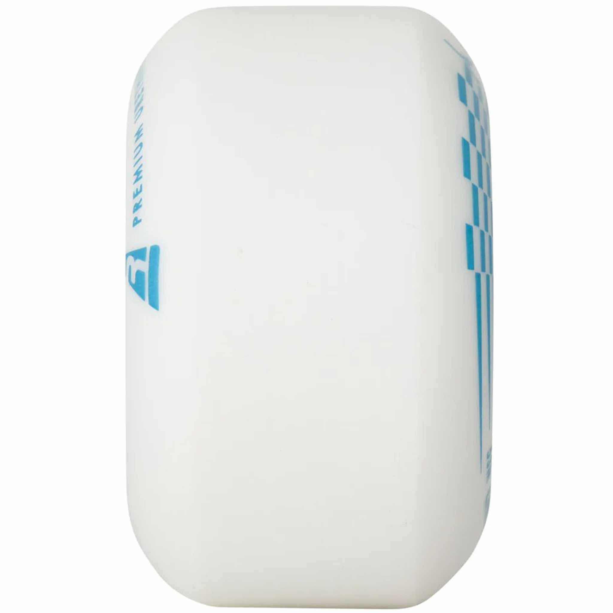 Ricta Chrome Core White Teal 99A 53mm Skateboard Wheels Skateboard Wheels