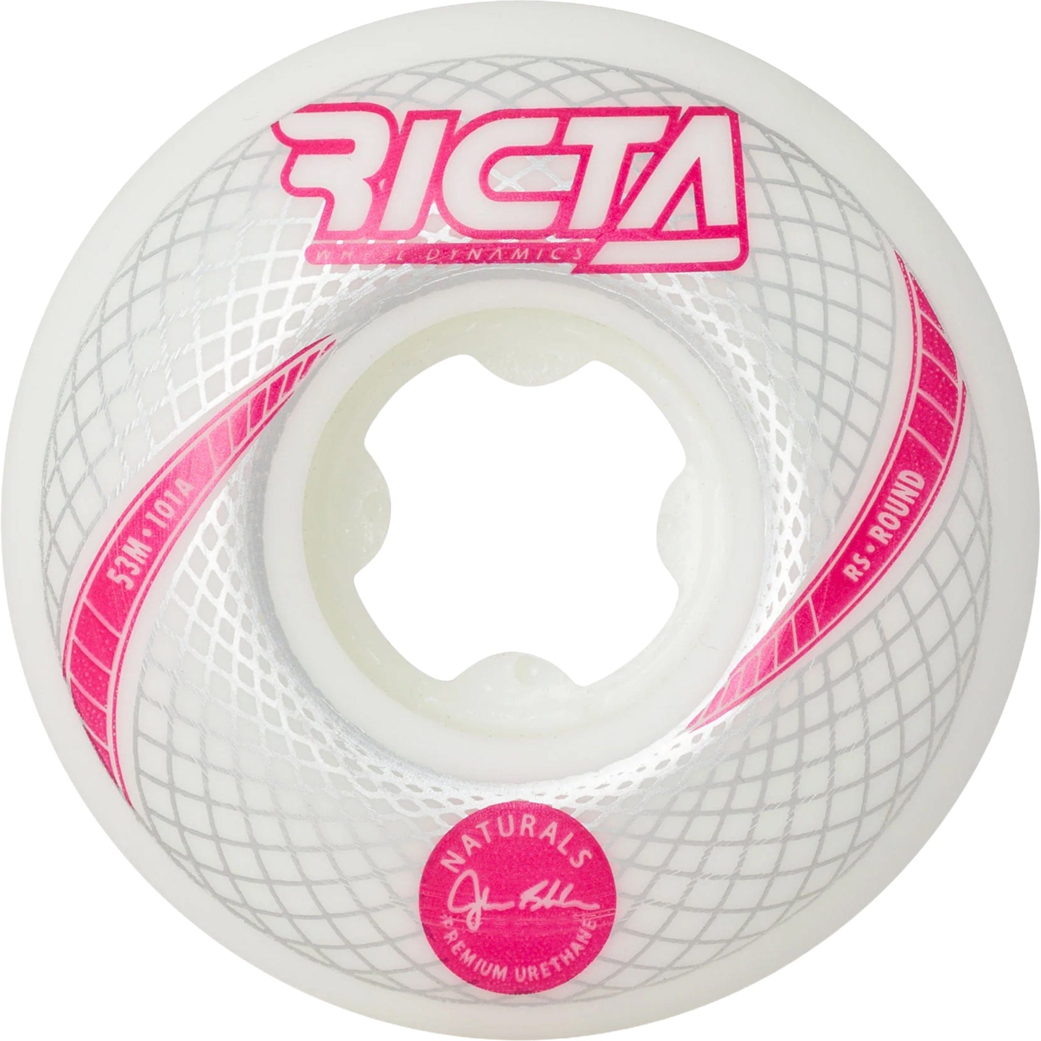 Ricta Shanahan Vortex Naturals Round Skateboard Wheels 101A 53mm Skateboard Wheels