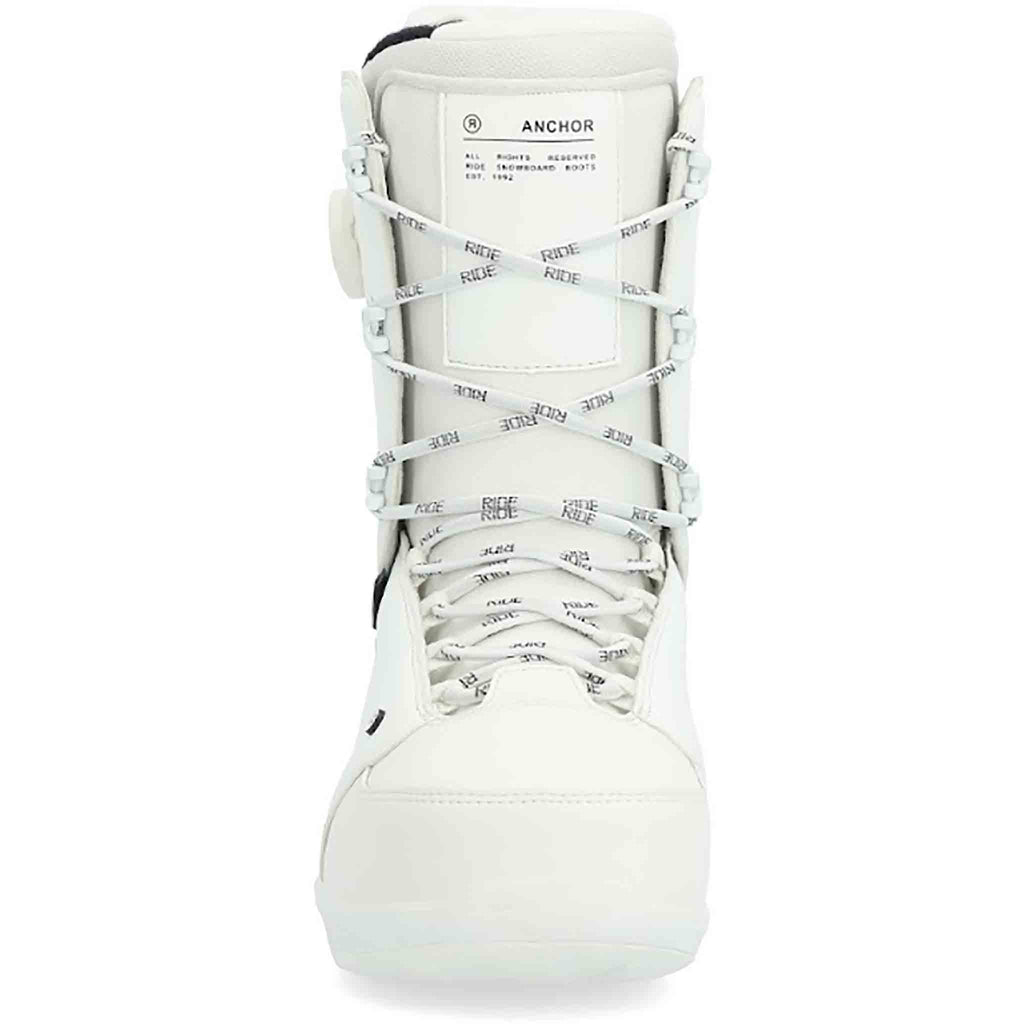 RIde Anchor BOA White Snowboard Boot 2024 Mens Boots