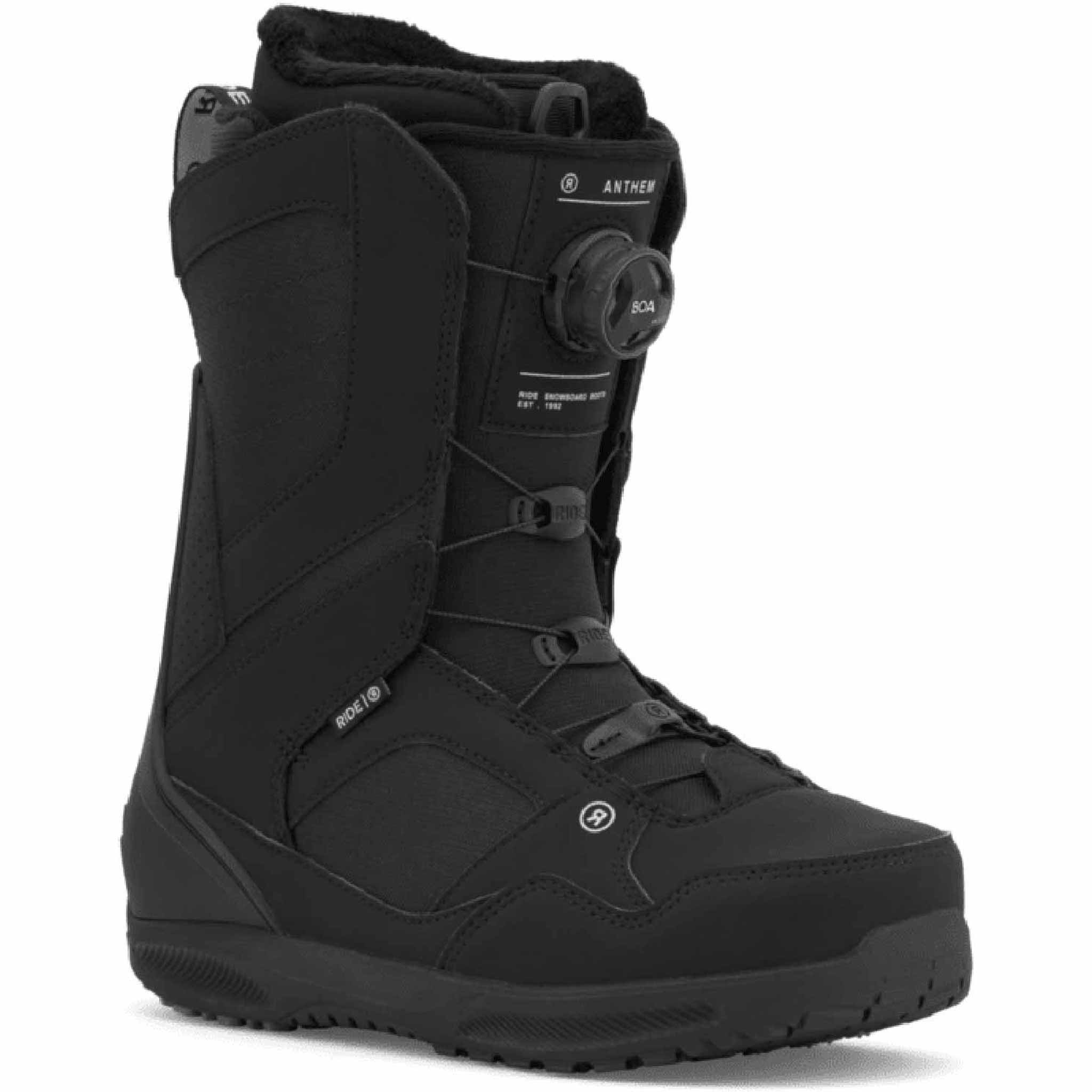 Ride Anthem Boa Snowboard Boot 2026 Black Mens Boots