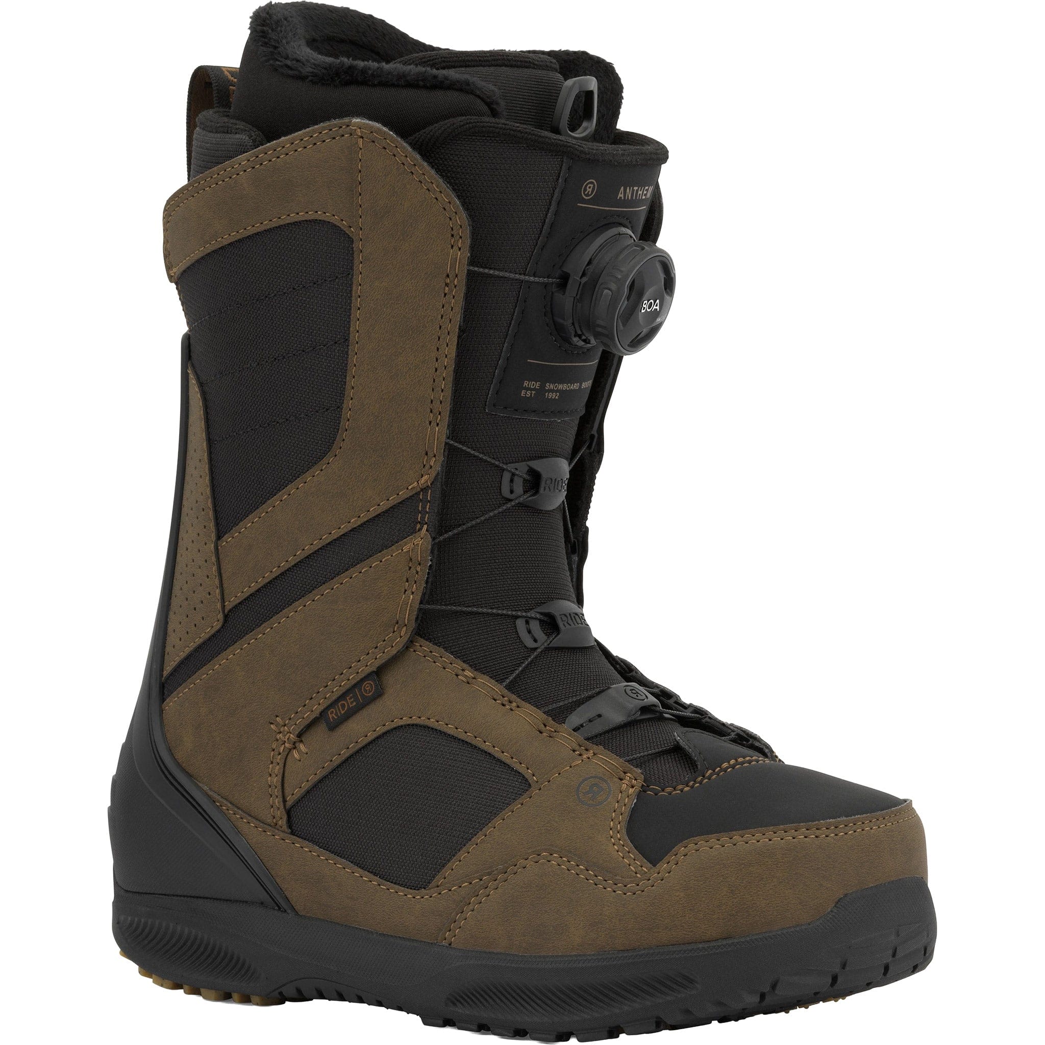 Ride Anthem Boa Snowboard Boot 2026 Brown Mens Snowboard Boots