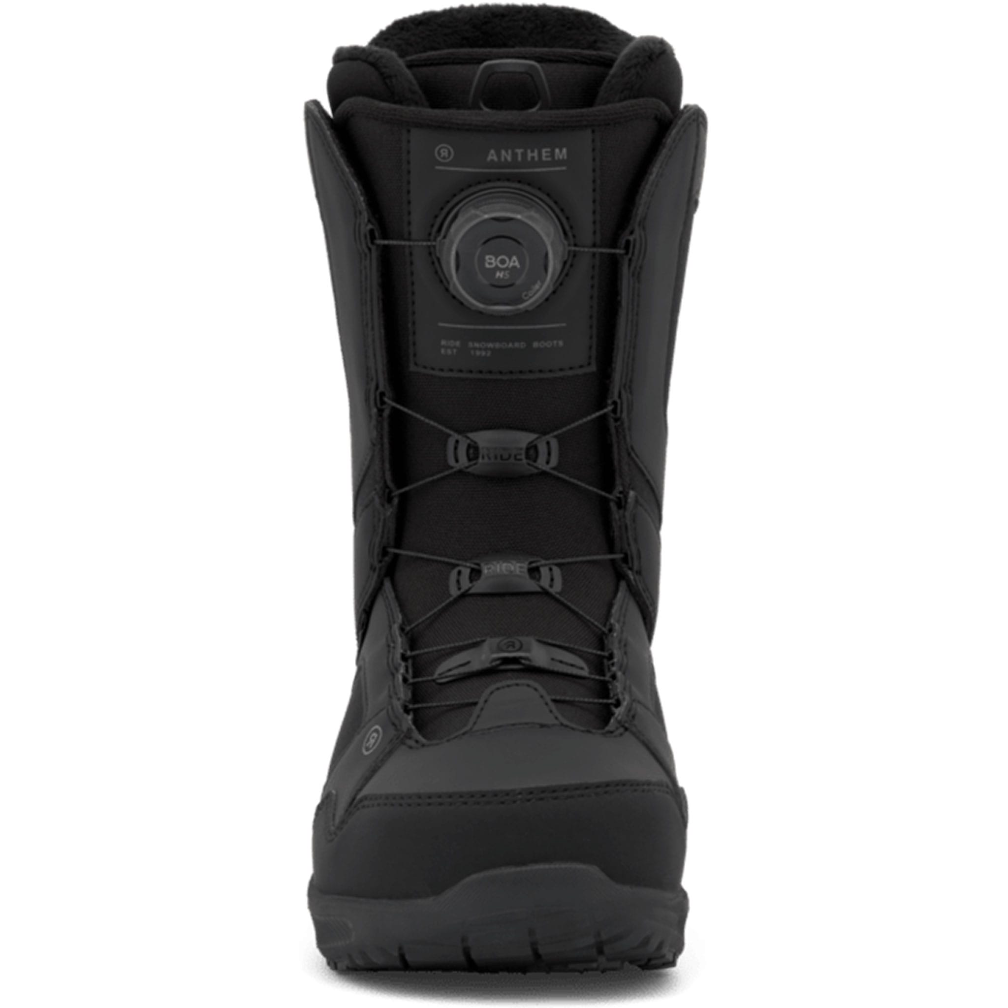 Ride Anthem BOA Snowboard Boot Black 2027 Mens Snowboard Boots