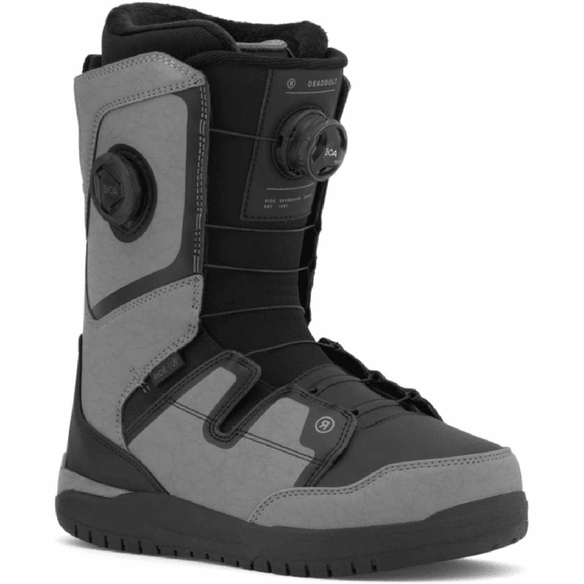 Ride Deadbolt Zonal Boa Snowboard Boot 2026 Grey Mens Boots